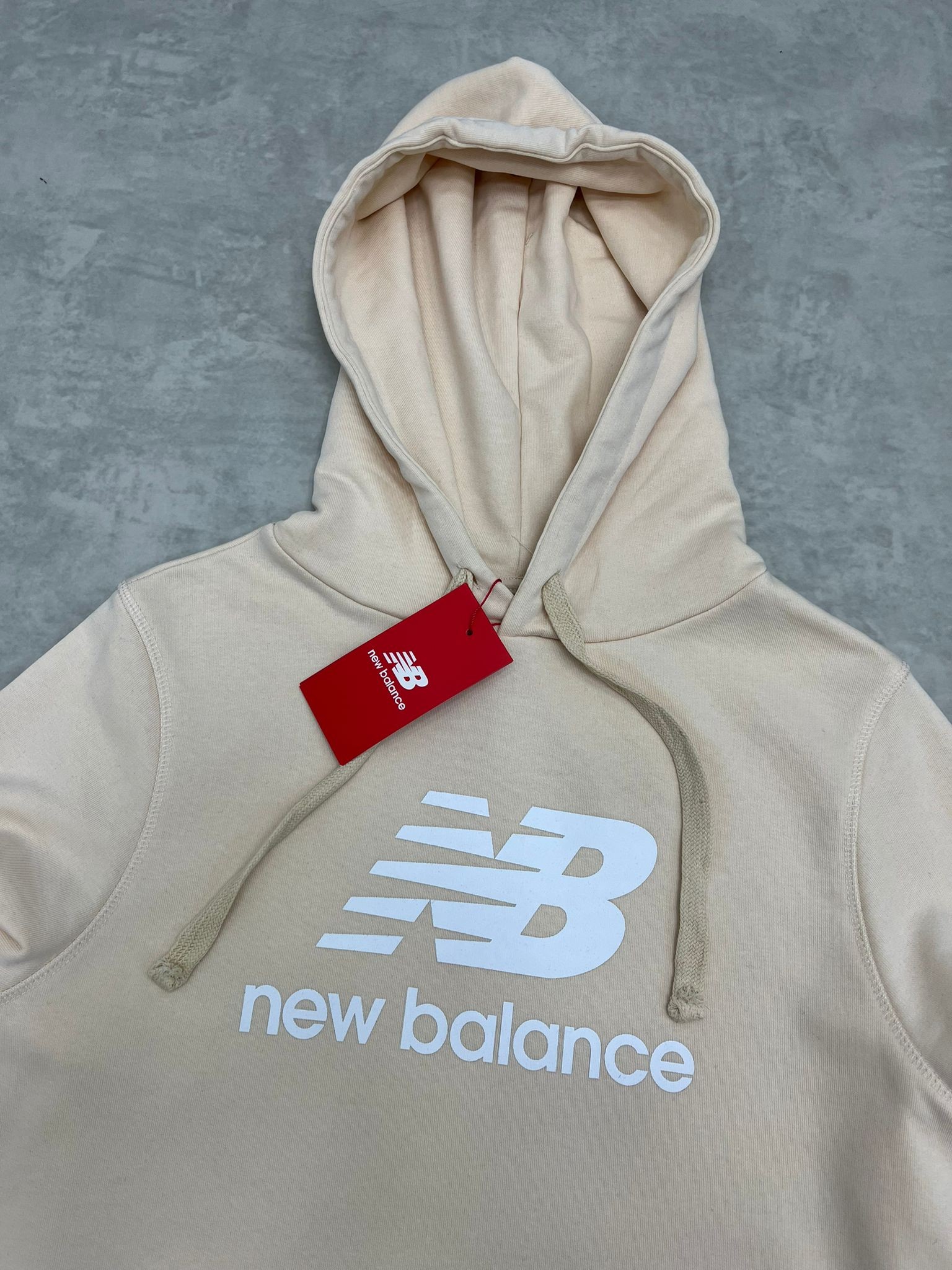 Mid Essential İcon Logo Cream Sweatshirt
