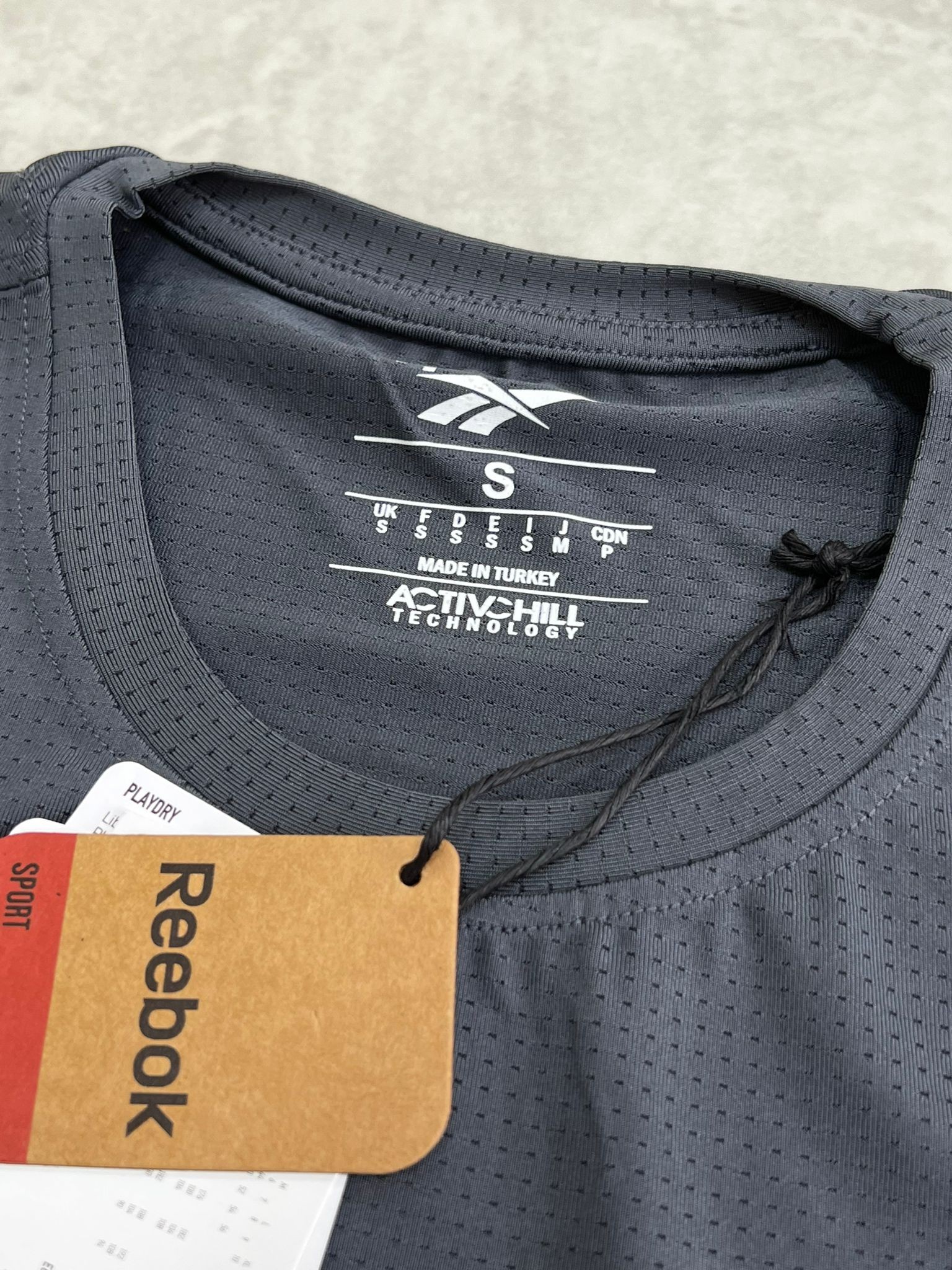 Slim Fit Clima (Nefes Alan) Antrasit T-shirt