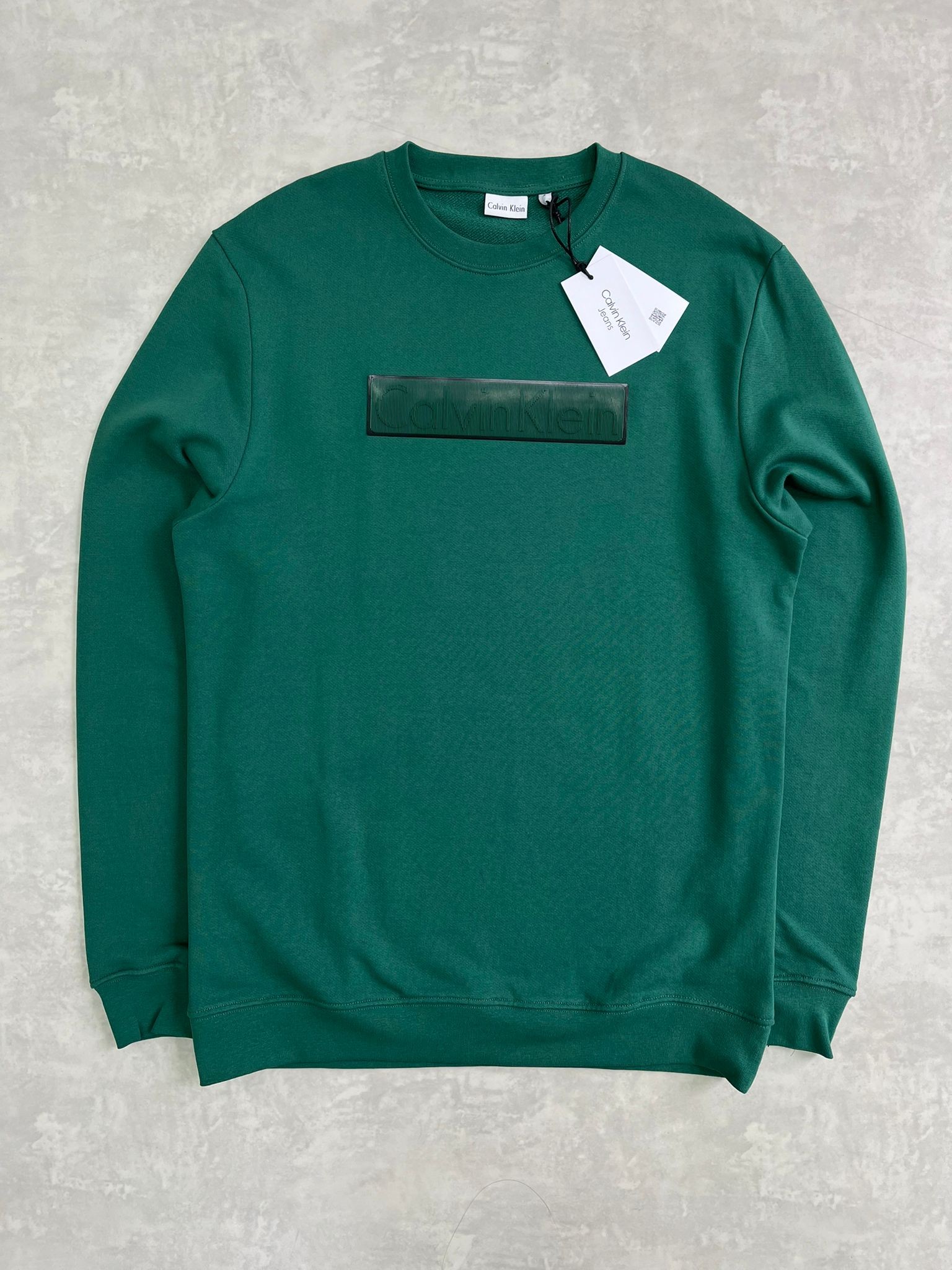 Yeni Sezon Hologram Logolu Özel Seri Green Sweatshirt