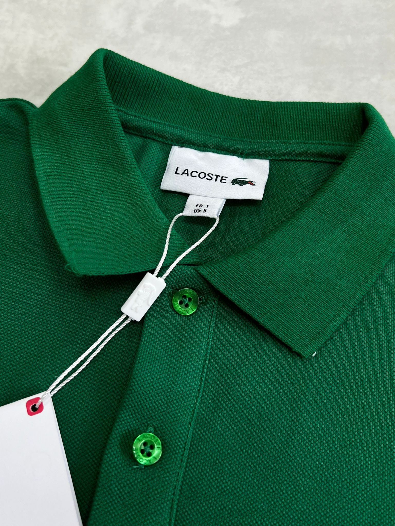 Classic Patch Mini Logo Polo Yaka Green T-shirt