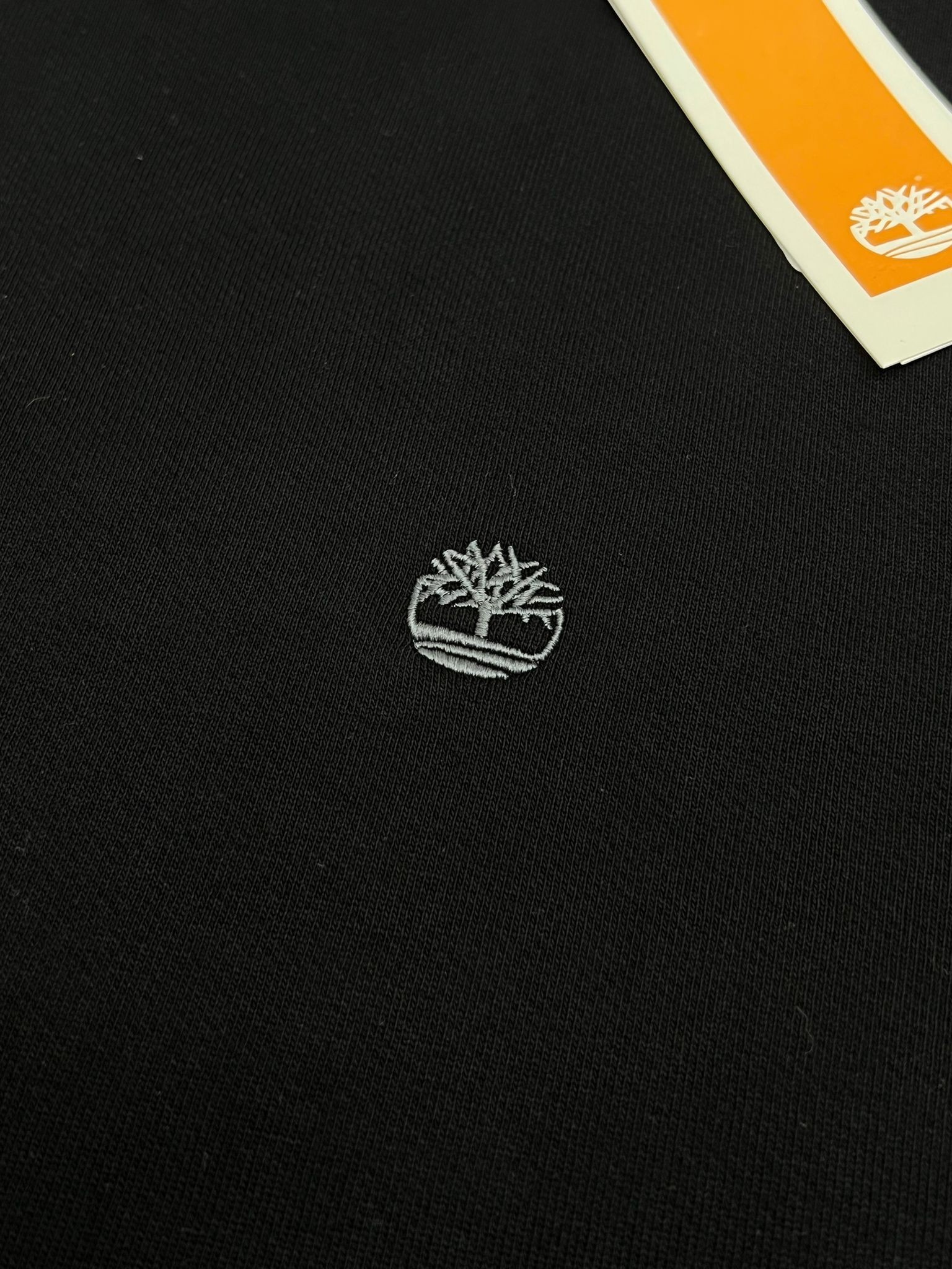 Yeni Sezon Basic Ceast Logo Black Sweatshirt
