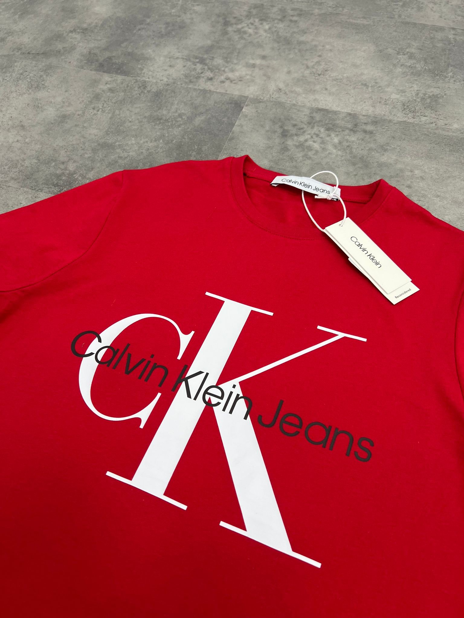 Yeni Sezon Essential  Mid Icon Logo Red  T-shirt