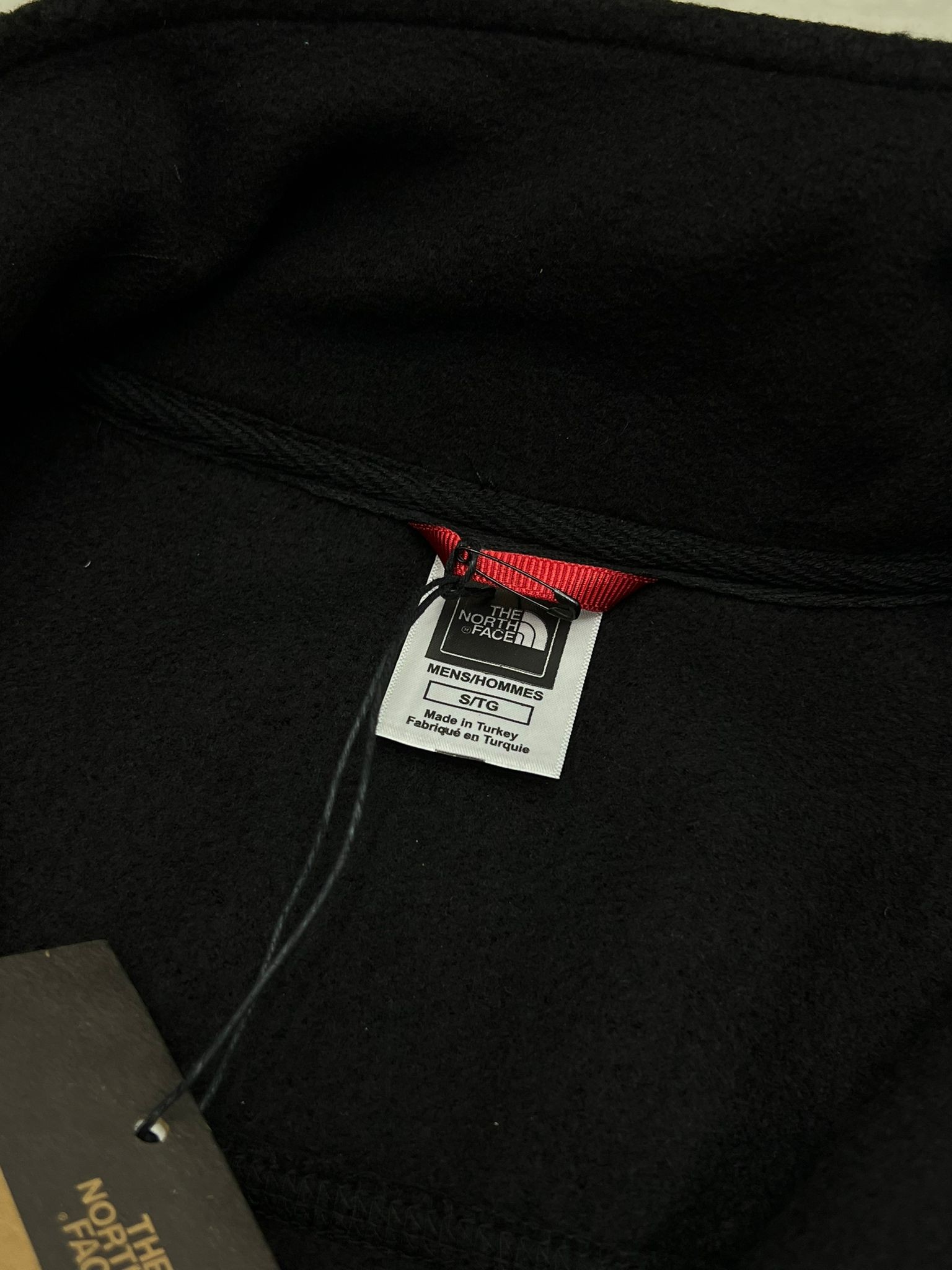 Yarım Fermuarlı Mini Logo Black Polar