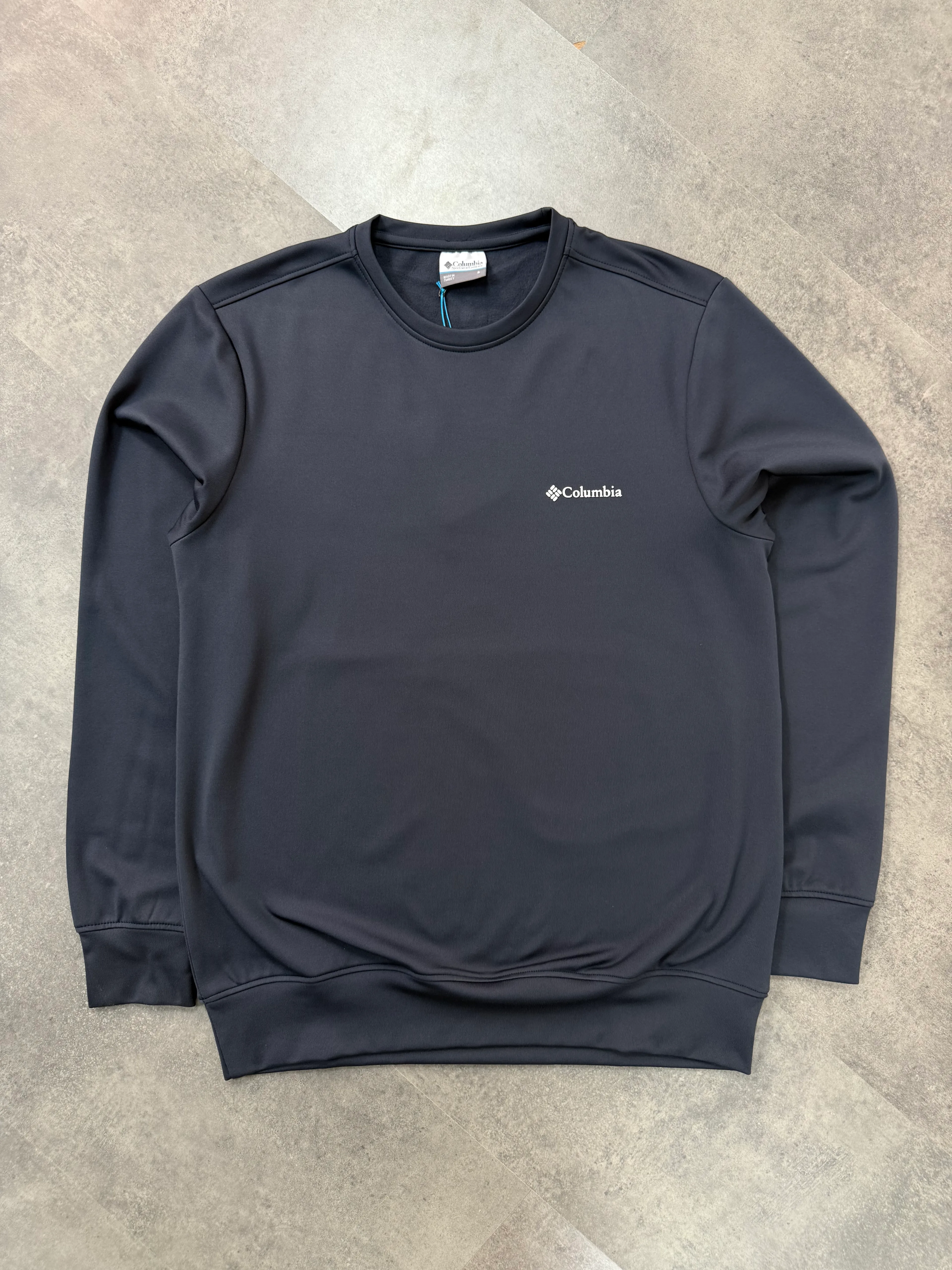 Yeni Sezon Scuba Kumaş İnce İçi Polarlı Sweatshirt - ANTRASİT
