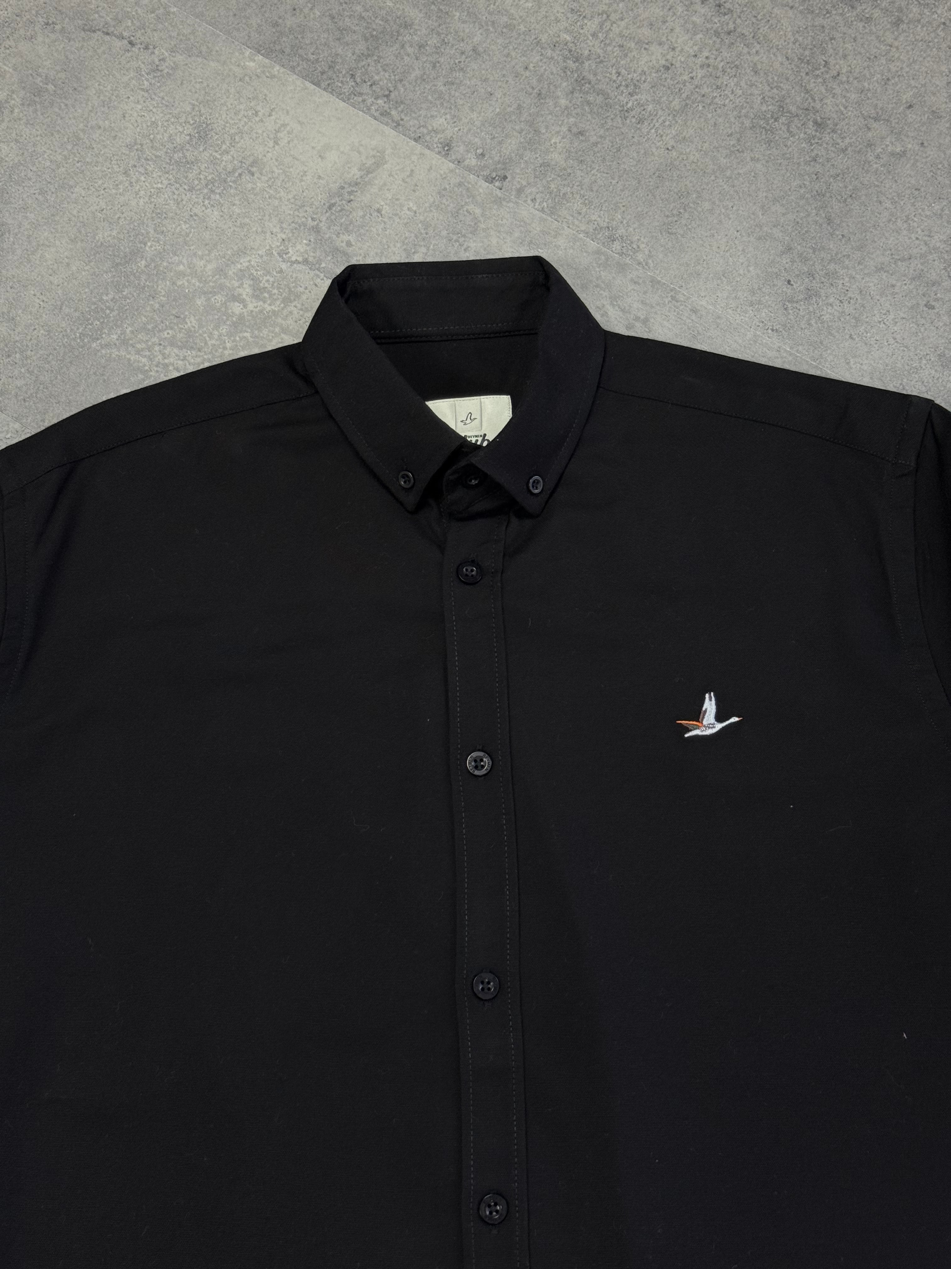 Yeni Sezon Basic Mini Logo Pamuk Kışlık Gömlek