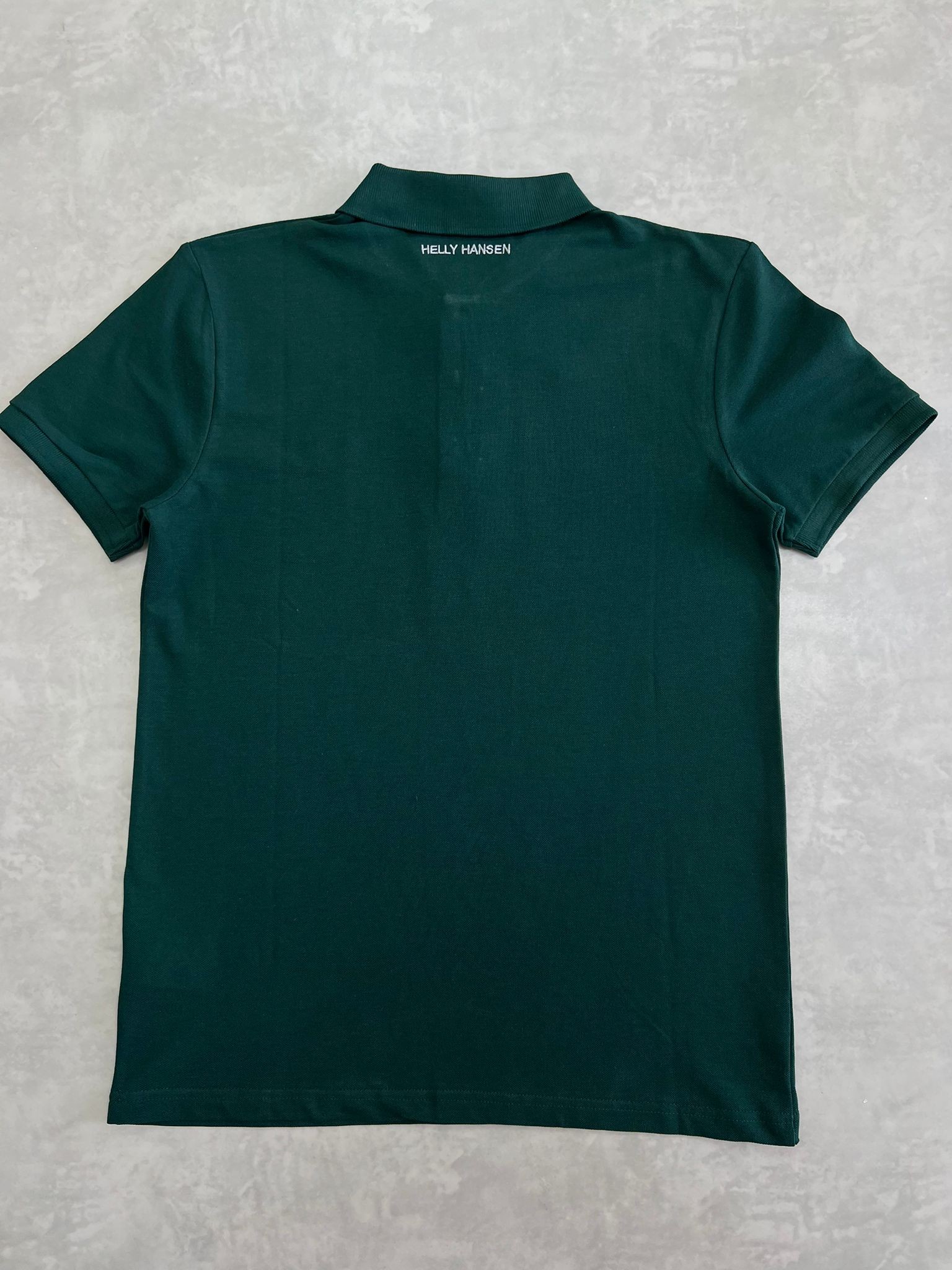 Dark Green Slim Fit Classic Logo Polo Yaka T-shirt