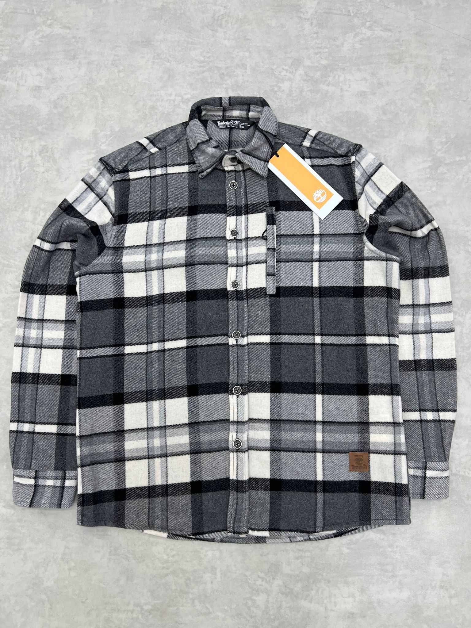 Ekoseli Est.1973 Classic Black/Gray  Oduncu Gömleği 