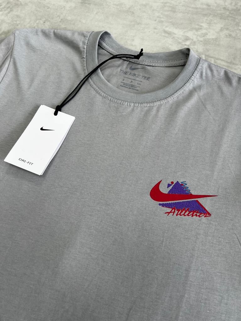Back To Print Atletic Gray T-shirt