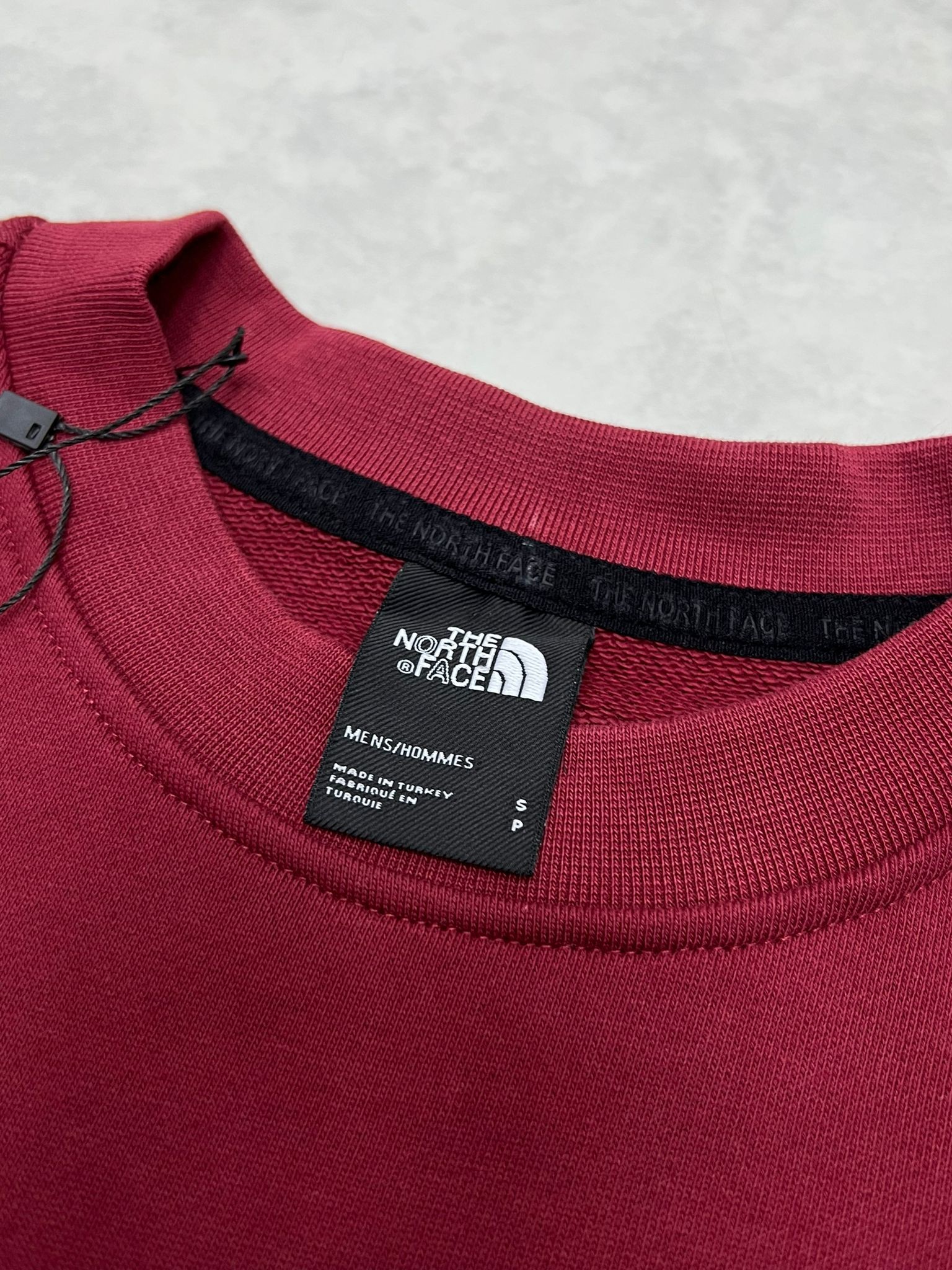 Basic Mini Logo Classic Bordo  Sweatshirt