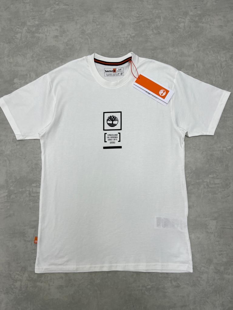 Mid Logo Krem T-shirt