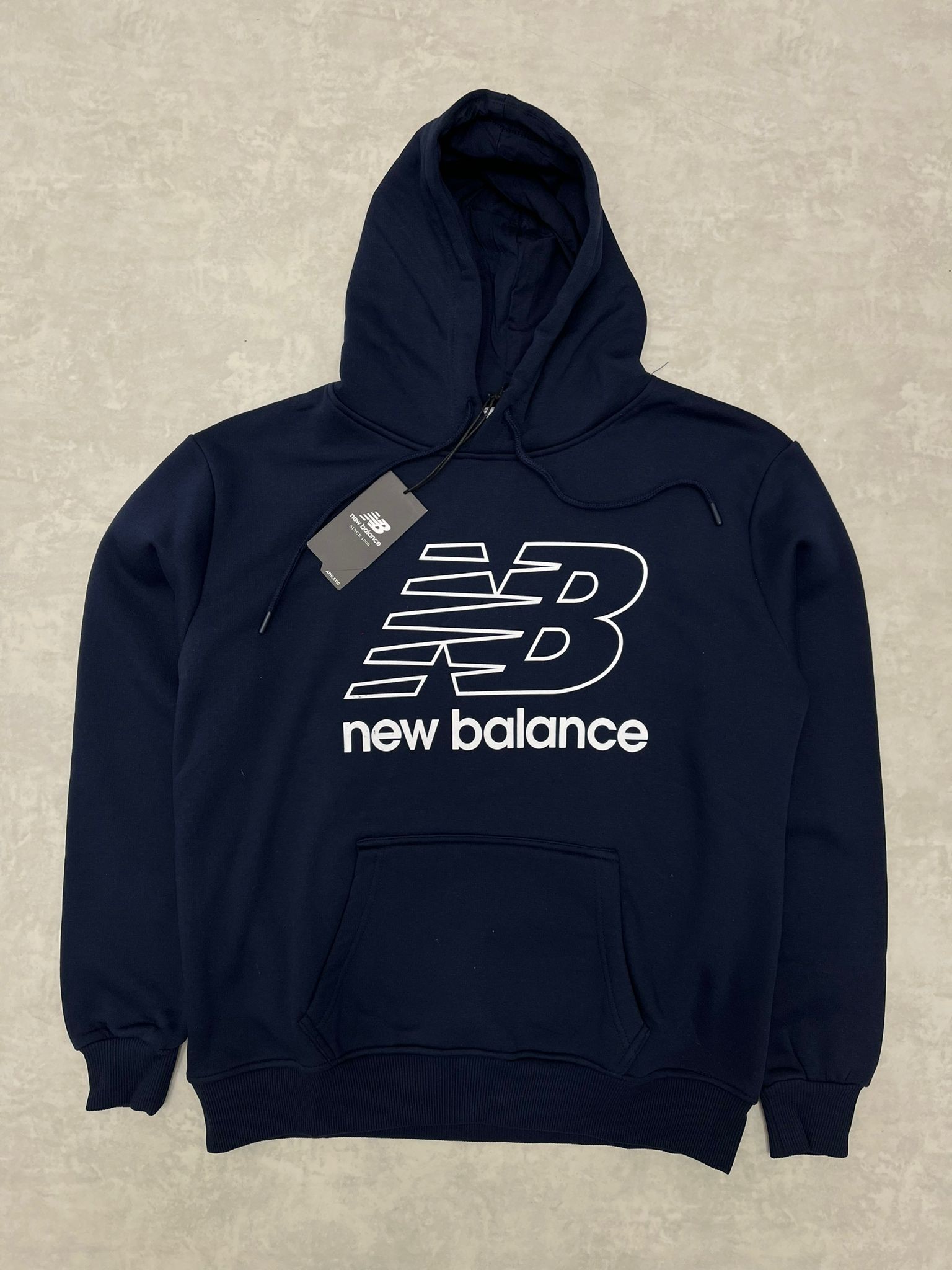 Mid Icon Logo Navy Blue Şardonlu Sweatshirt