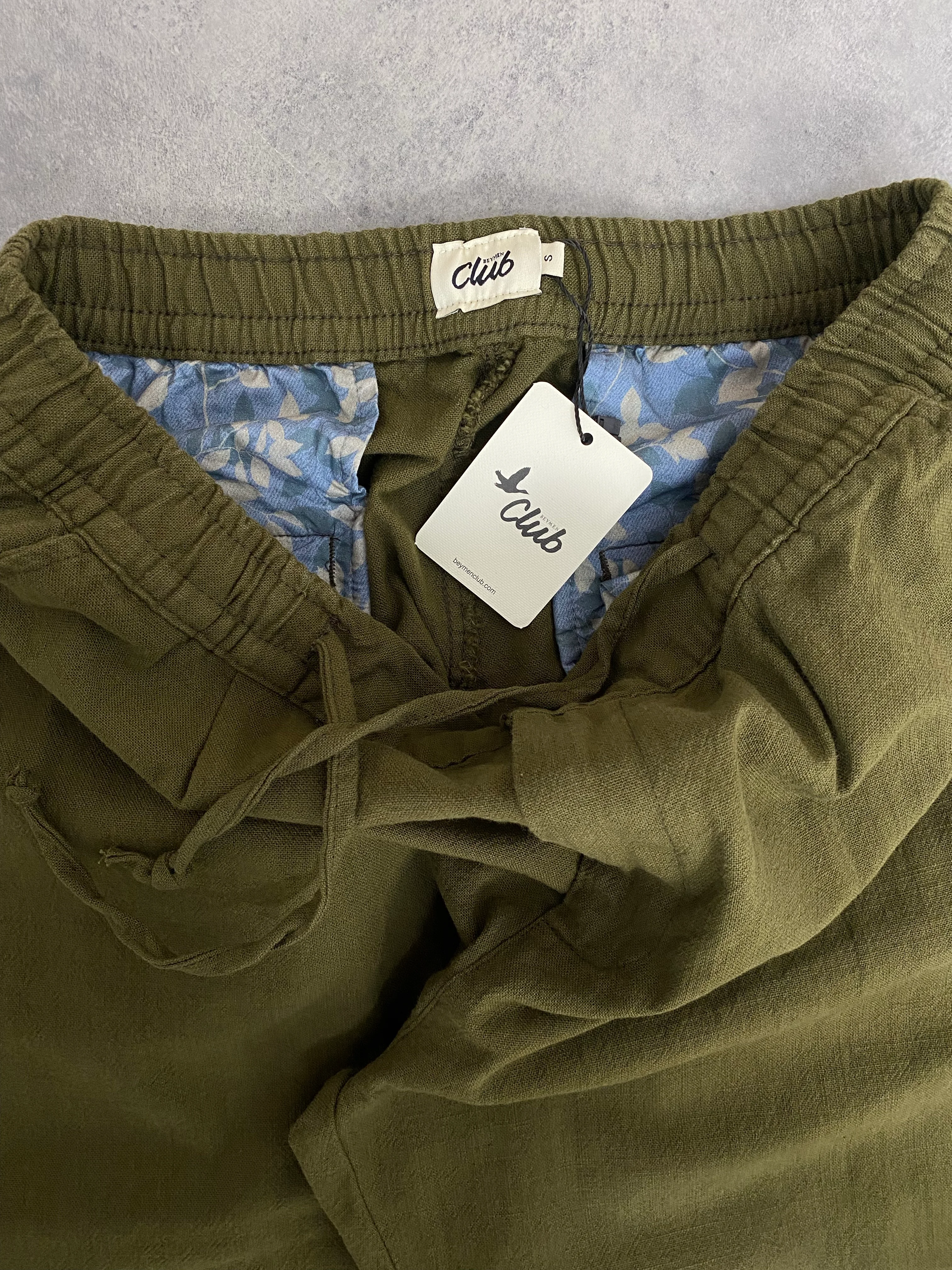 Yeni Sezon Tone To Tone Keten Pantolon