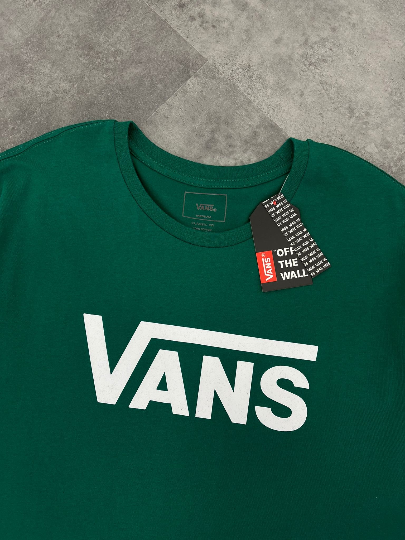 Yeni Sezon Mid Icon Logo Classic Green T-shirt