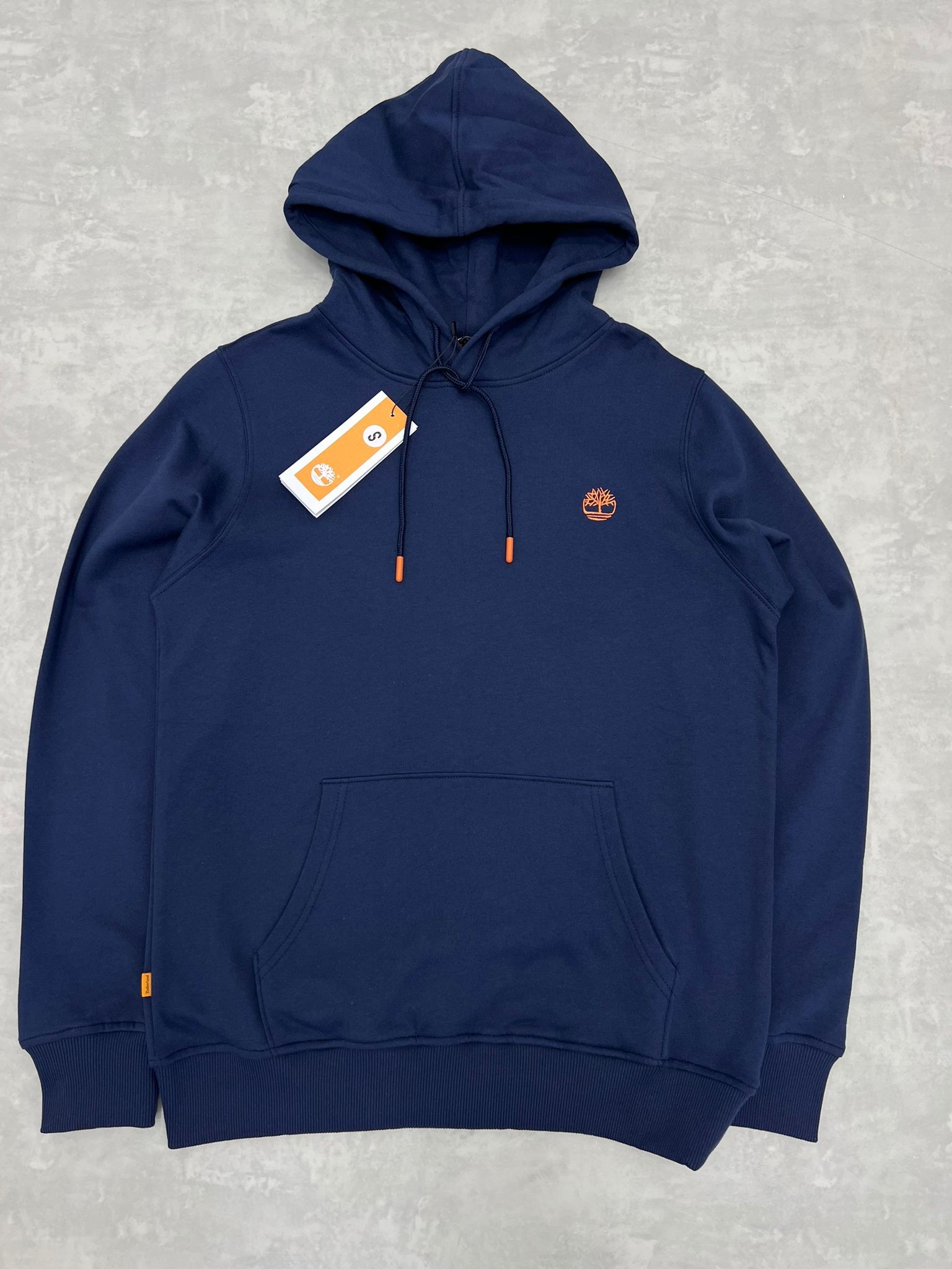 Yeni Sezon Basic Icon Mid Logo 3 İplik Şarodonlu Navy Blue Sweatshirt