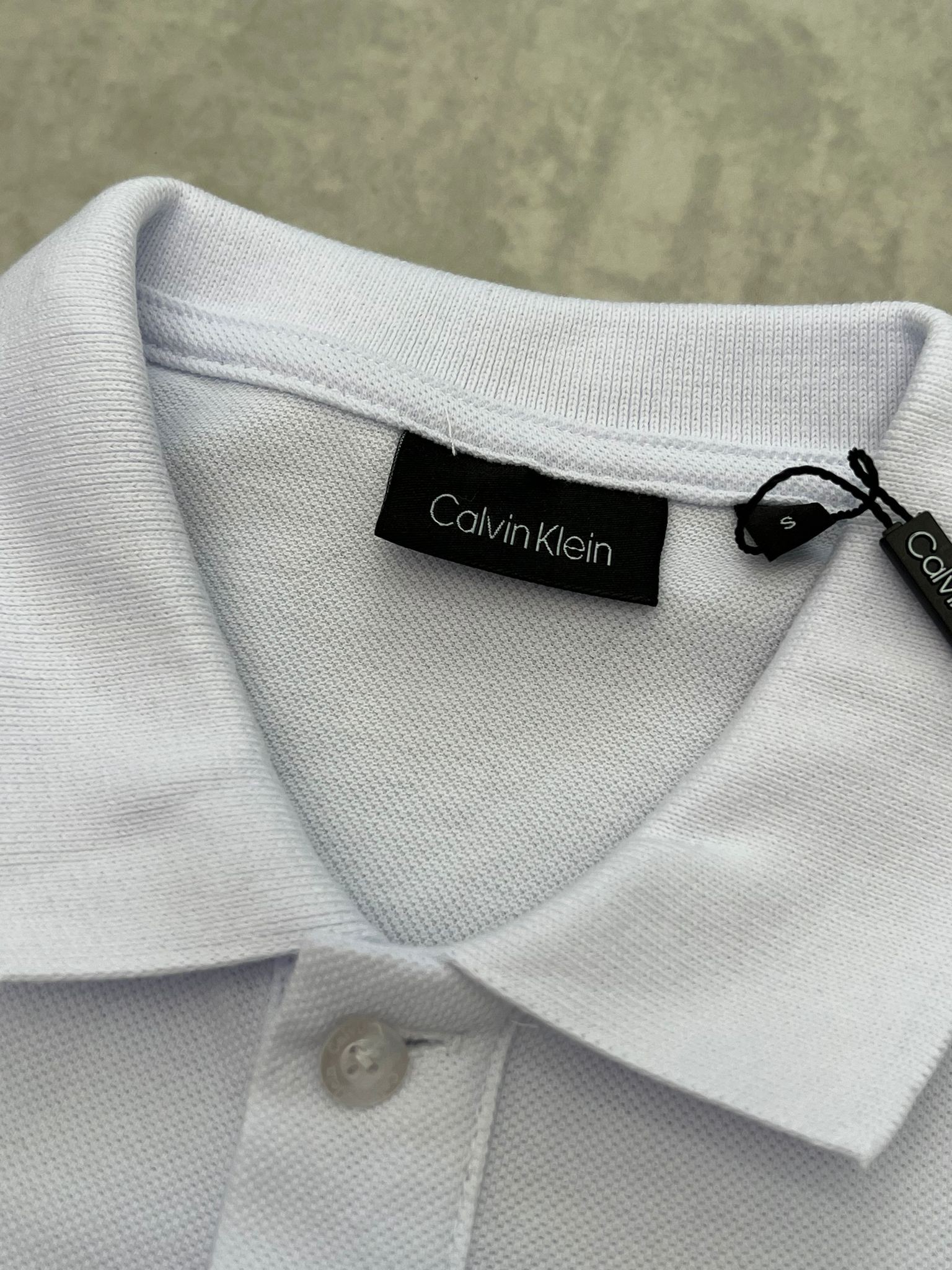 Plastik Logo Basic Classic Beyaz T-shirt