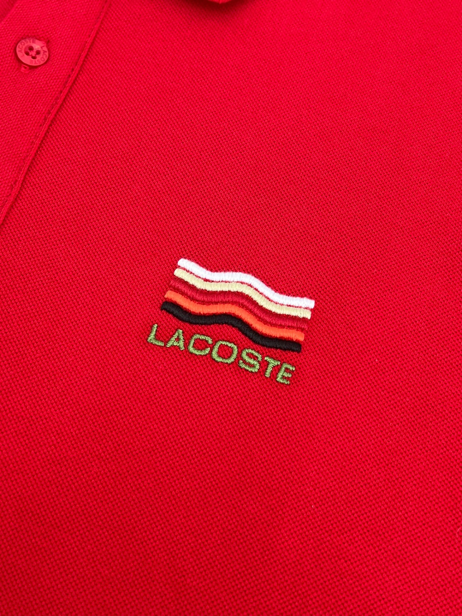 Yeni Sezon Özel Logo Limited Edition Red  Polo Yaka