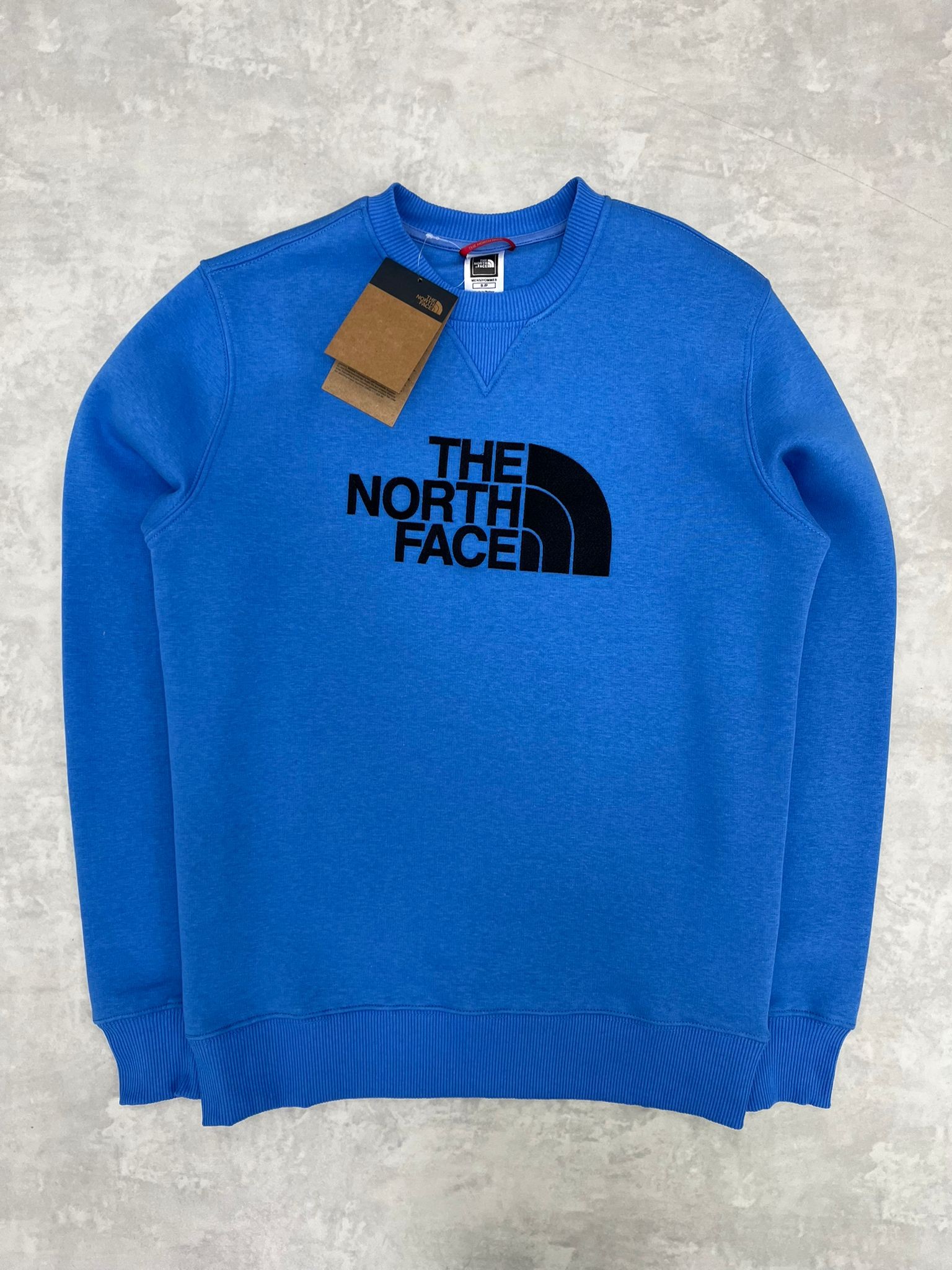 Yeni Sezon Mid İcon Full Nakış Logo  Blue  Sweatshirt