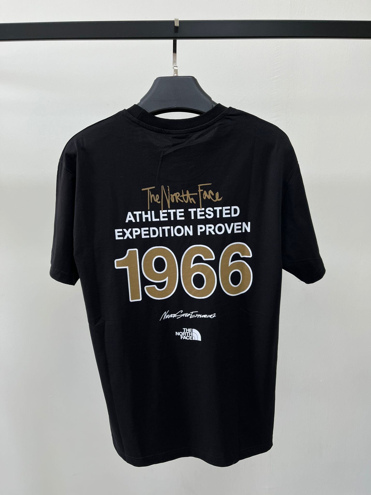 1966 Athelete Black  Oversize T-shirt