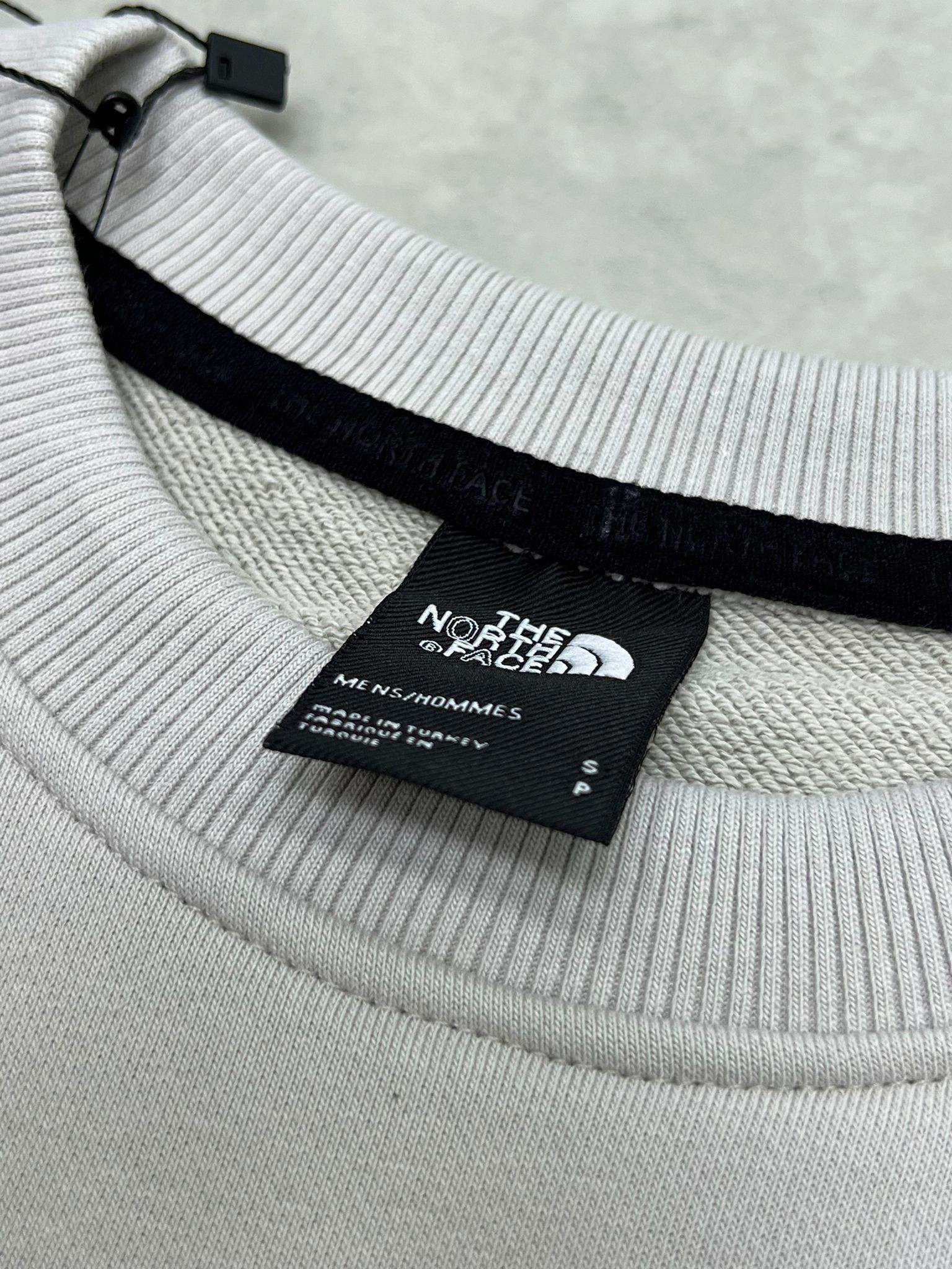 Basic Mini Logo Classic Light Gray Sweatshirt