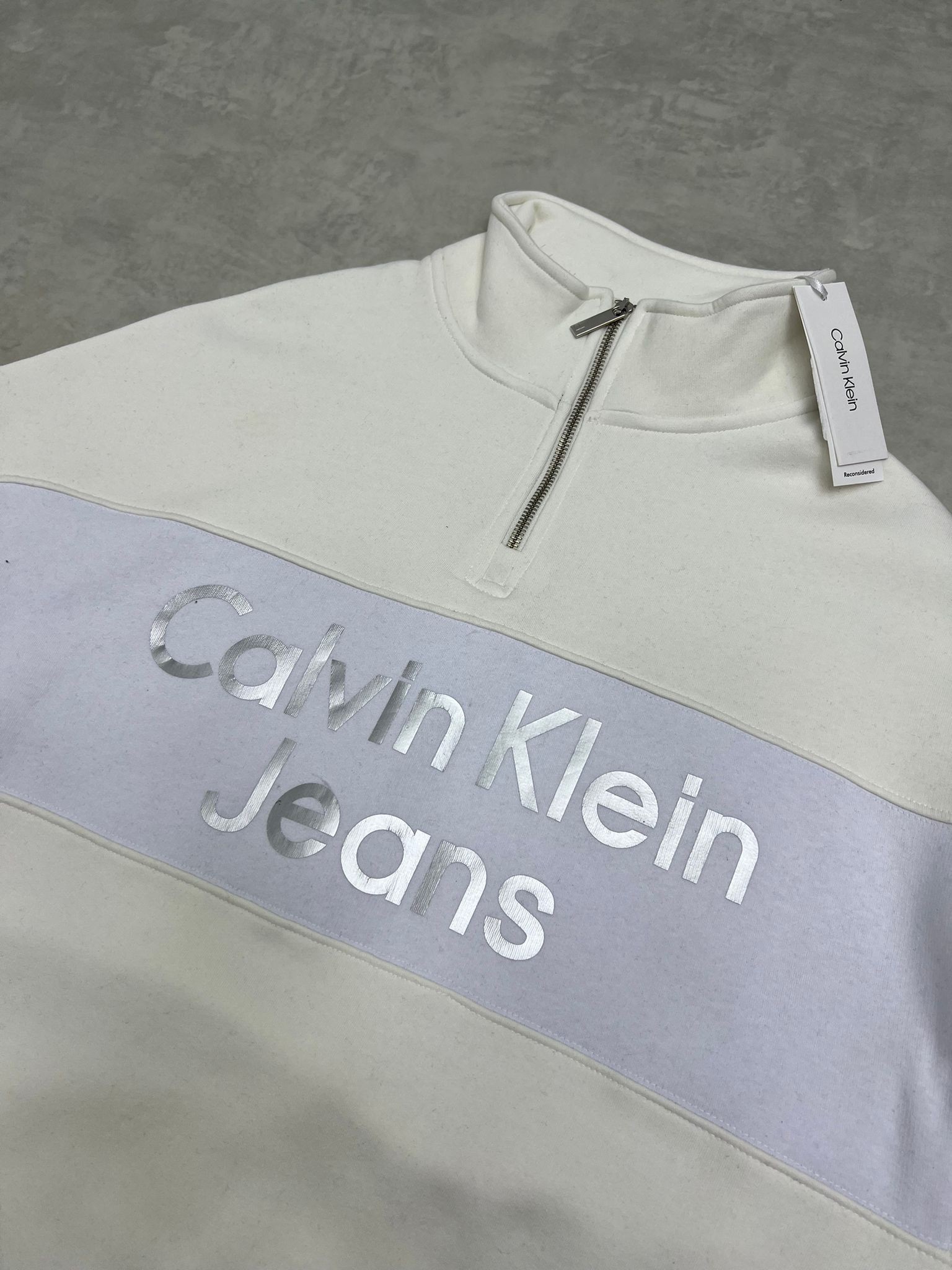 Yeni Sezon Limited Edition Oversize Cream  Sweatshirt