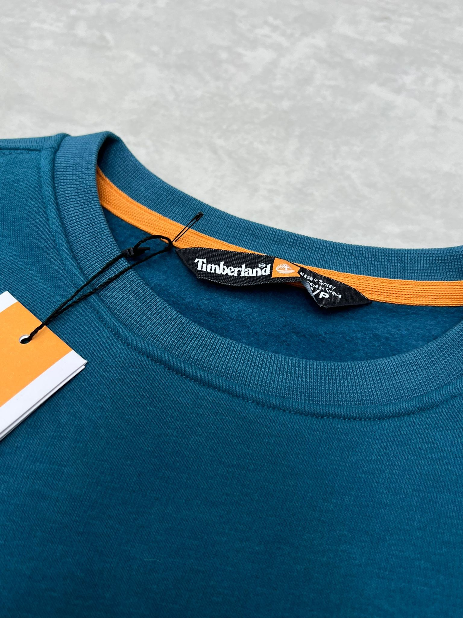Classic Basic Nakış Logo Petrol Yeşili Şardonlu  Sweatshirt