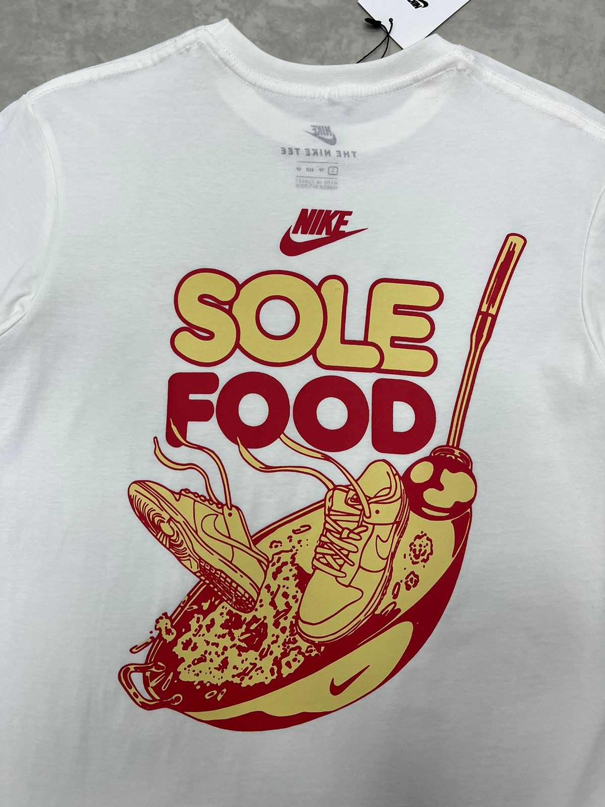 Sole Food Cream Back Print  T-shirt