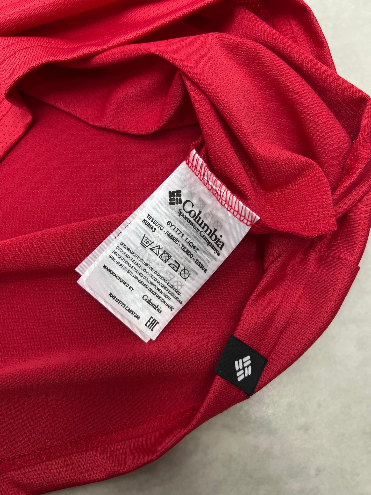 Clima Cool (Nefes Alan)  Red  Polo Yaka T-shirt