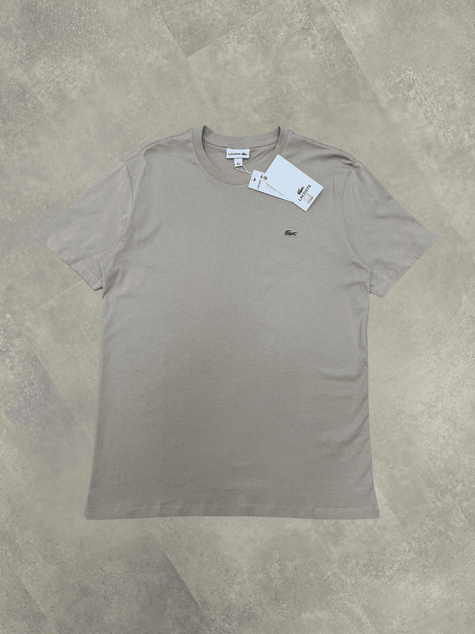 Yeni Sezon Basic Mini Logo T-shirt - BEJ