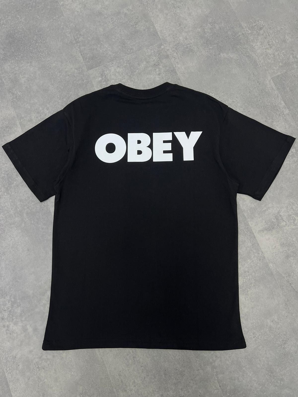 Yeni Sezon Back To Print Mid Icon Logo Black T-shirt