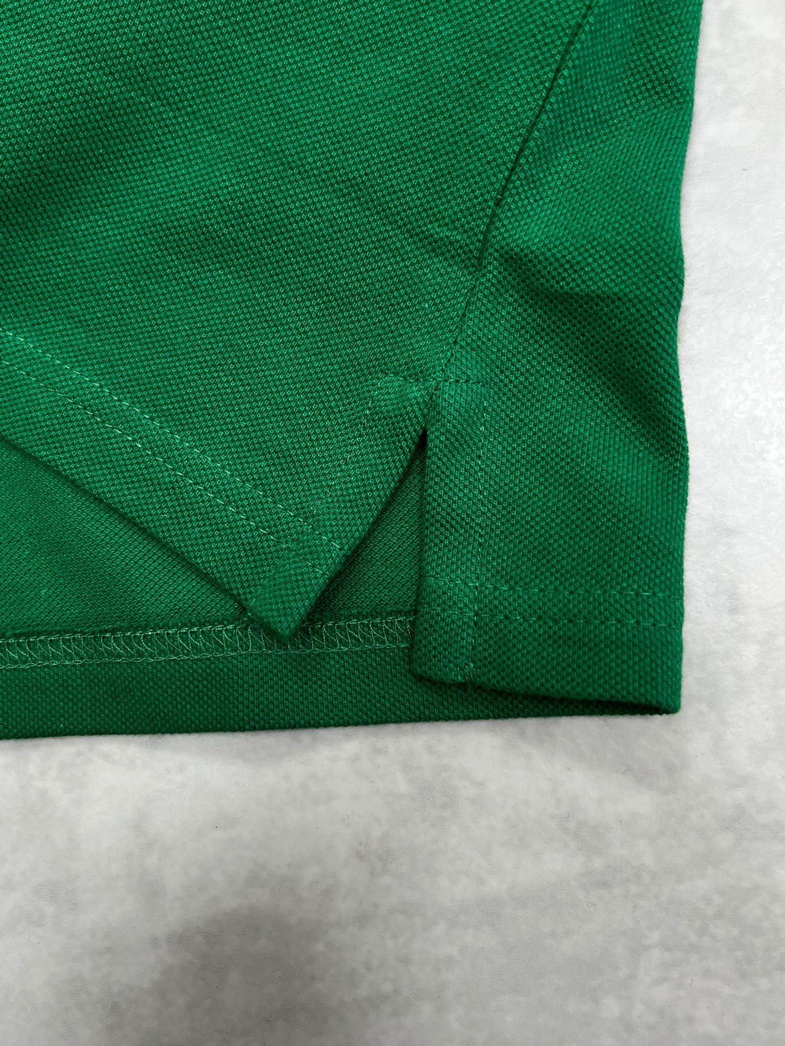 Classic Ceest Logo Basic Green Polo Yaka T-shirt