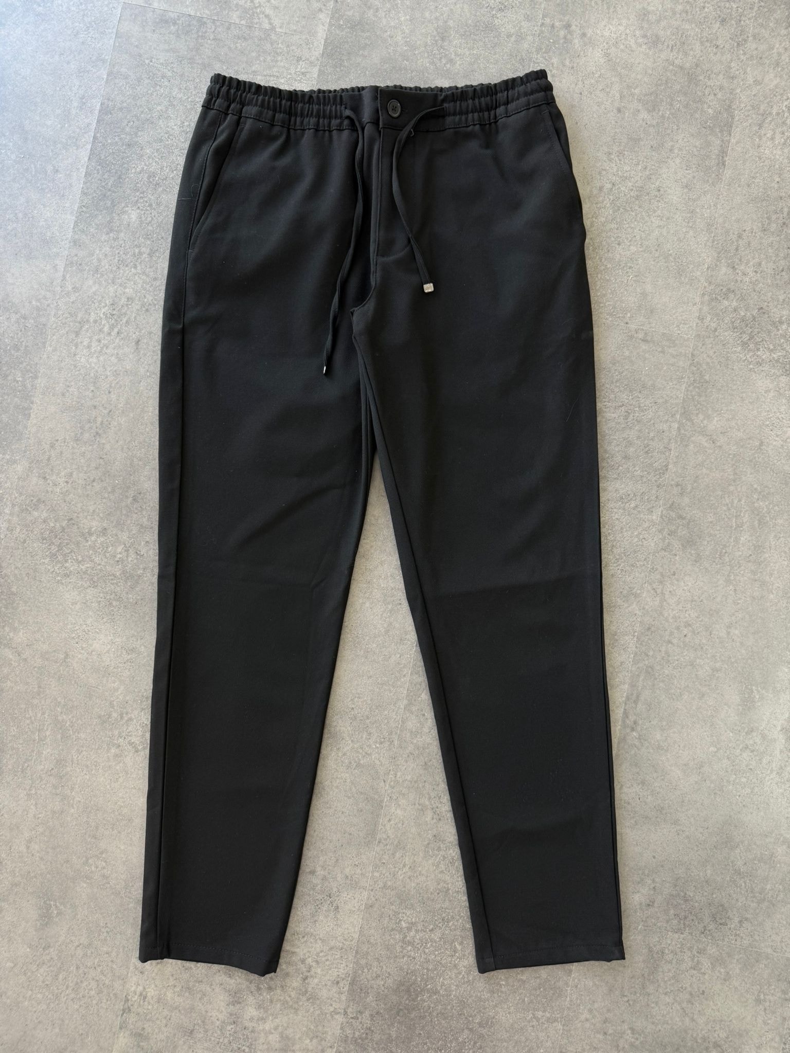 Yeni Sezon İthal Kumaş Premium Mevsimlik Pantalon - SİYAH