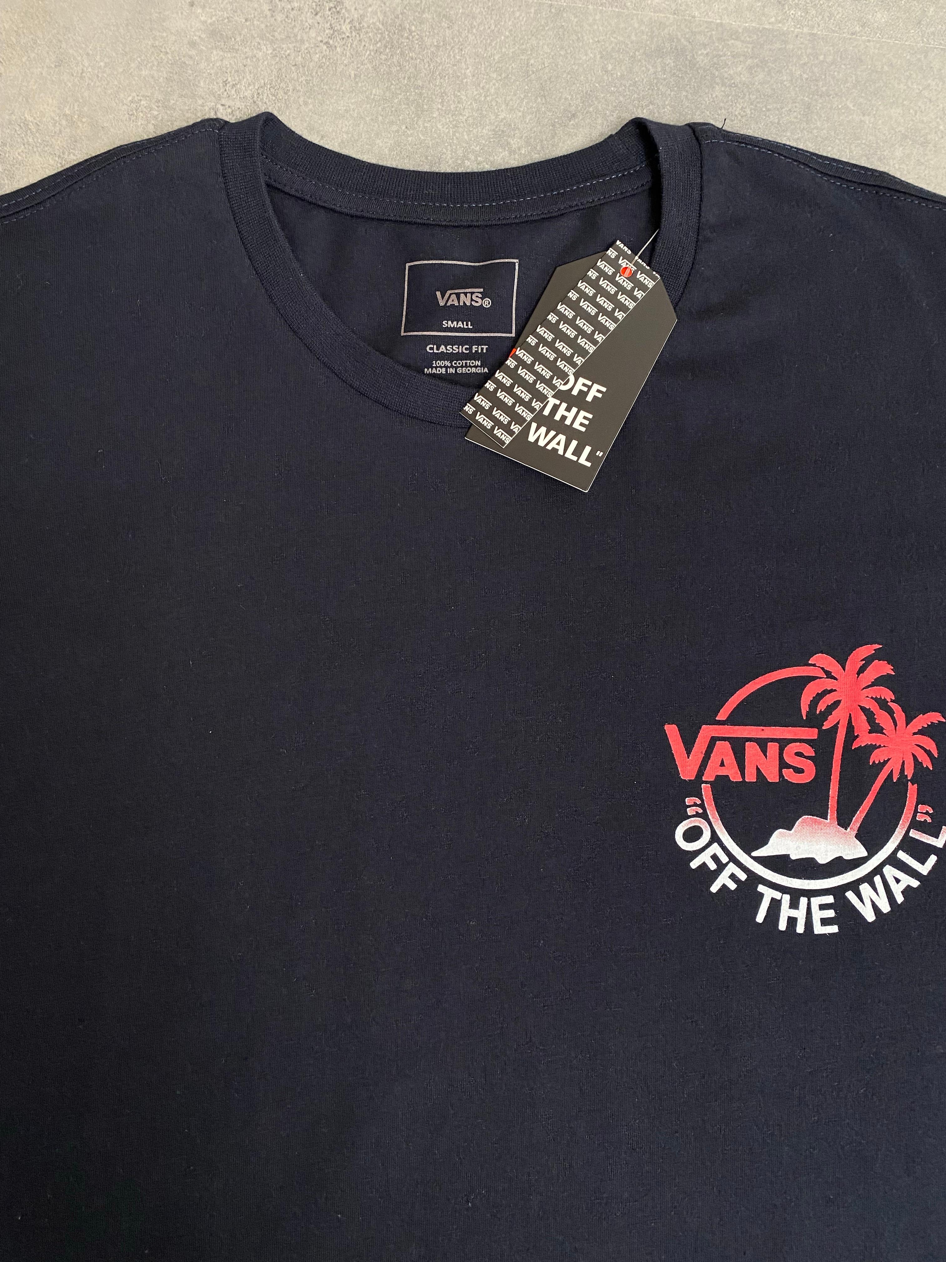 Yeni Sezon Basic Palm Off The Wall Print T-shirt