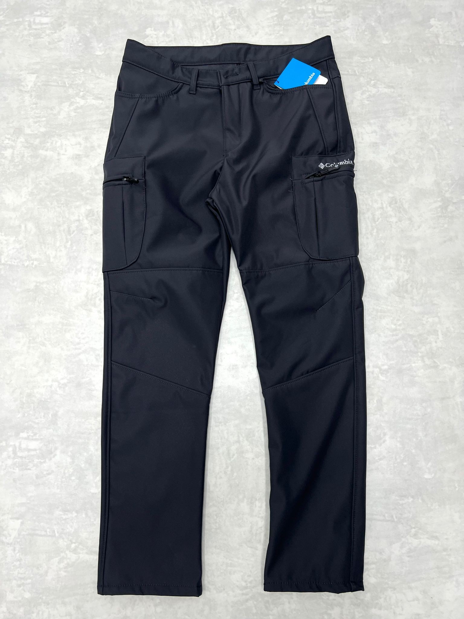 Softshell Classic Su Geçirmez İçi Polarlı Kışlık Antrasit Pantalon 