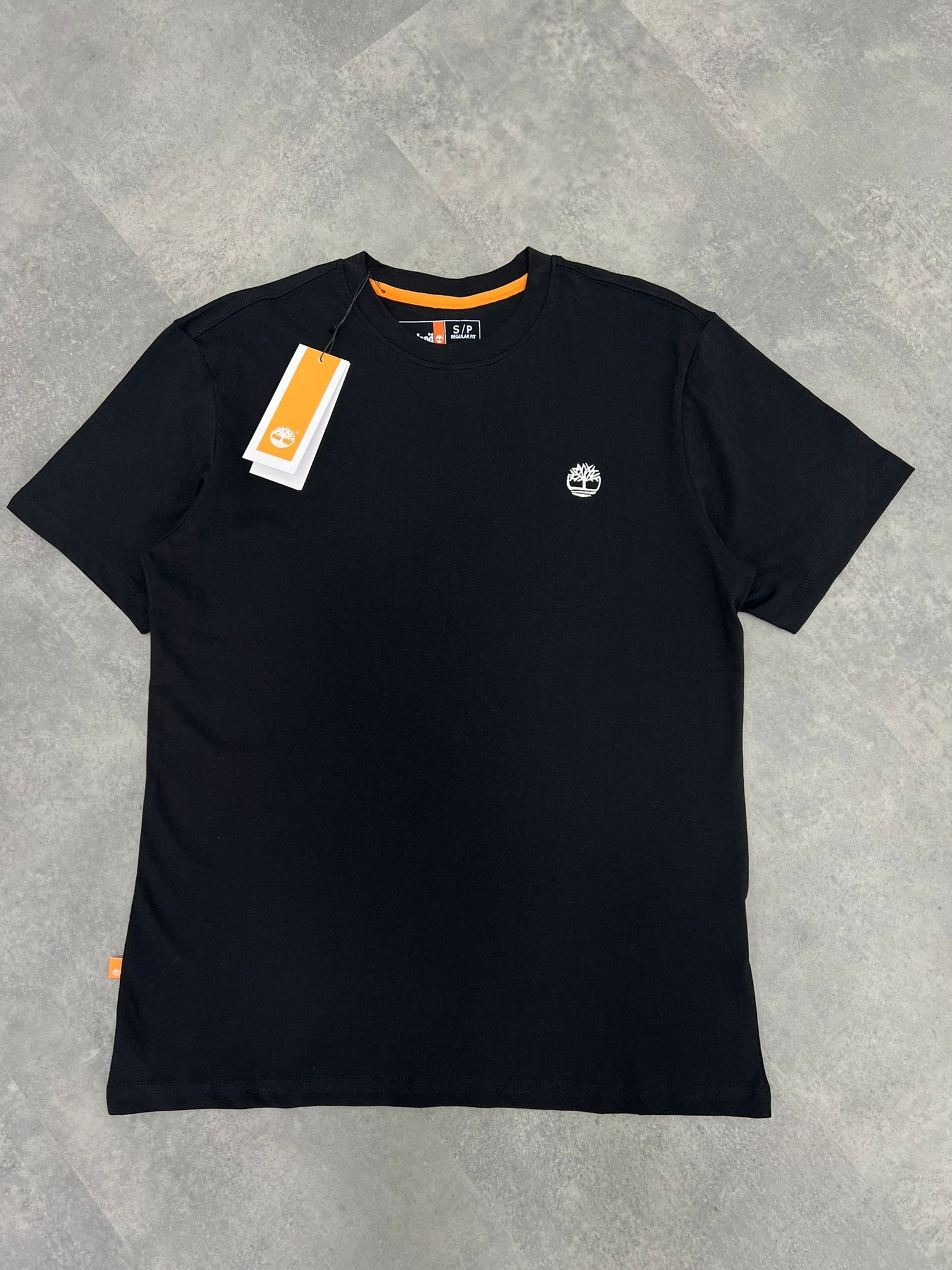 Yeni Sezon Classic Mini Basic Logo Black T-shirt