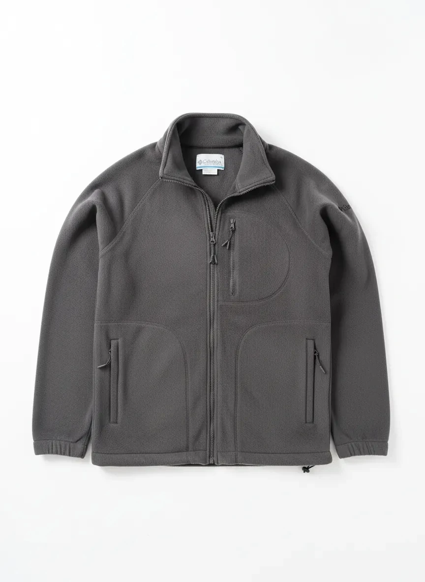 Yeni Sezon Kol Detaylı  Polar Ceket - ANTRASİT