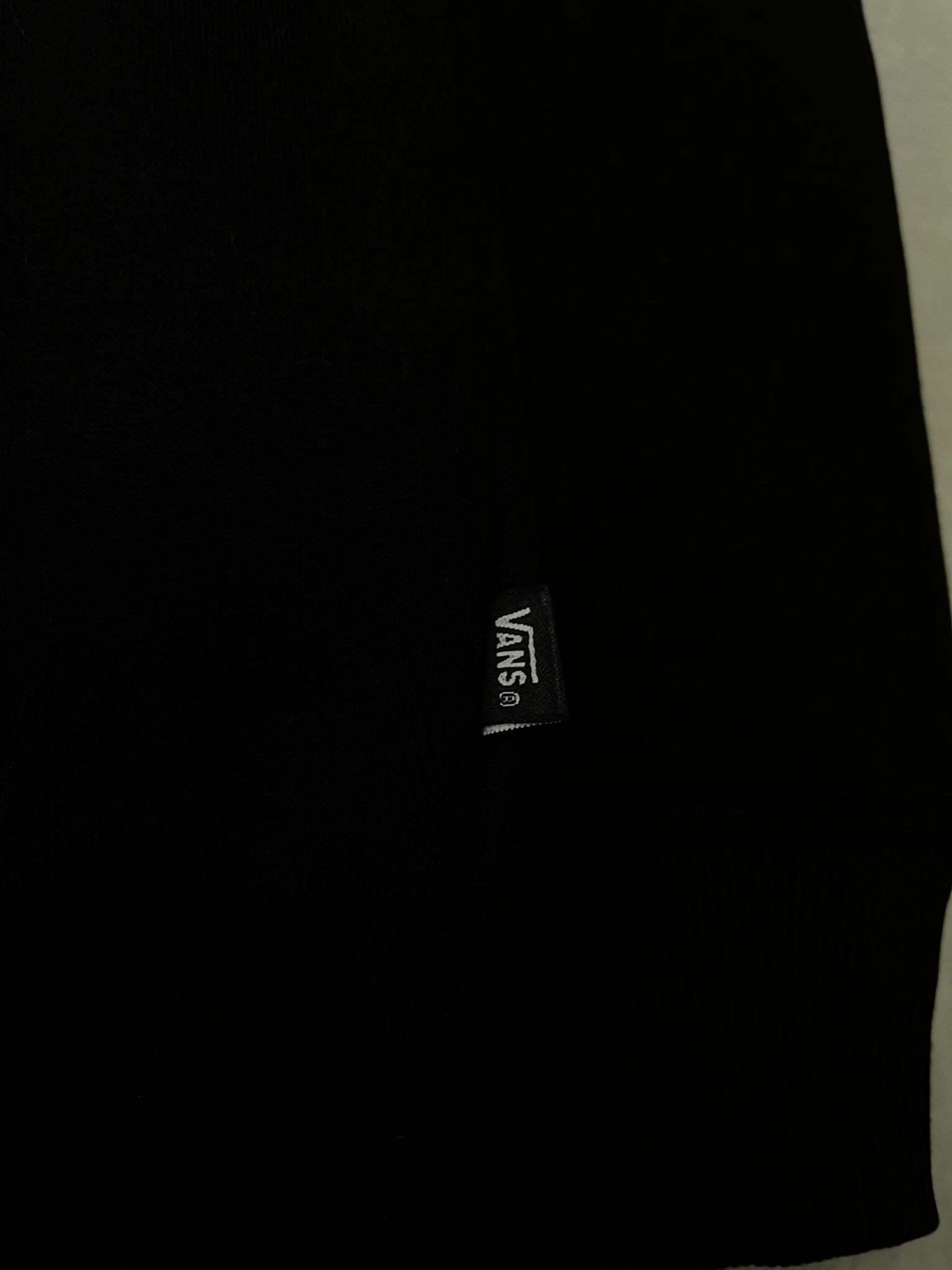 Yeni Sezon Yarım Fermuarlı Nakış Logo Black Sweatshirt