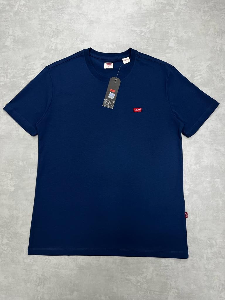 Classic Mini Logo Basic İndigo T-shirt