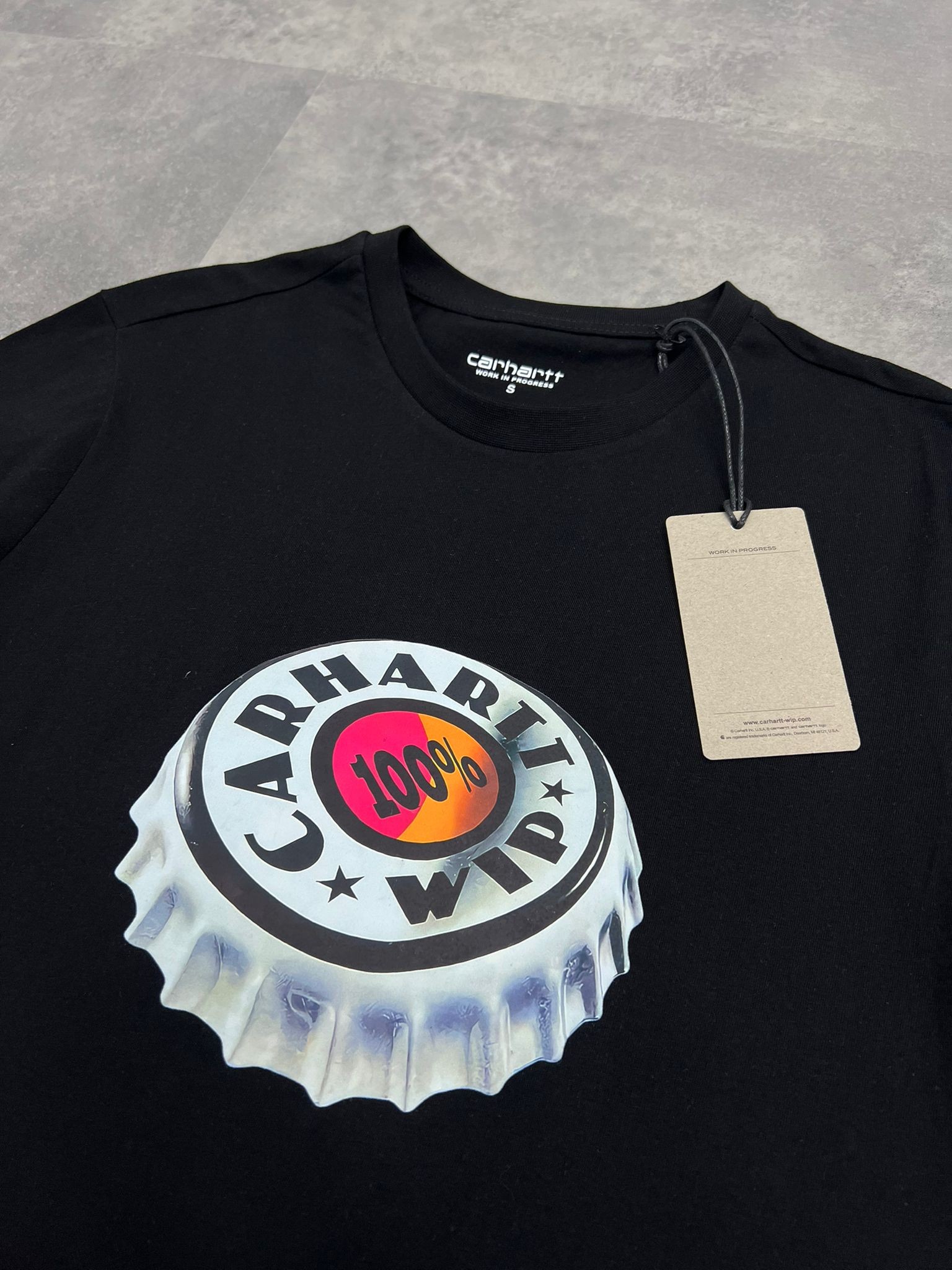 Yeni Sezon Soda Cap Mid Icon Logo Black T-shirt
