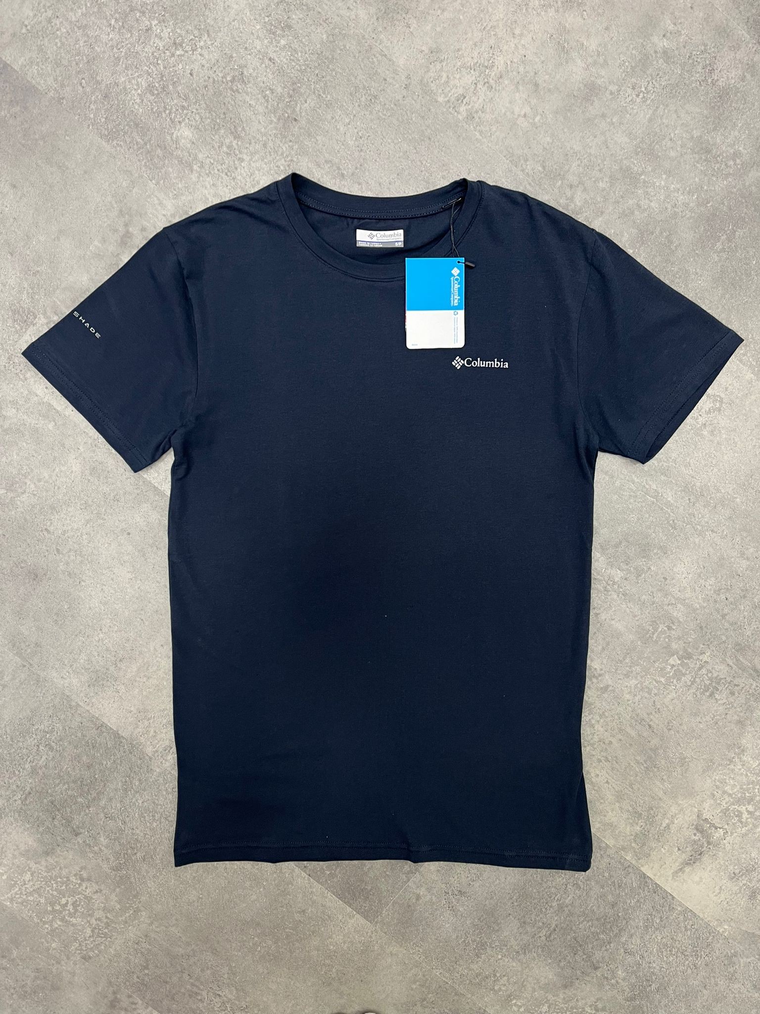 Yeni Sezon Basic Mini Logo Classic Lacivert T-shirt