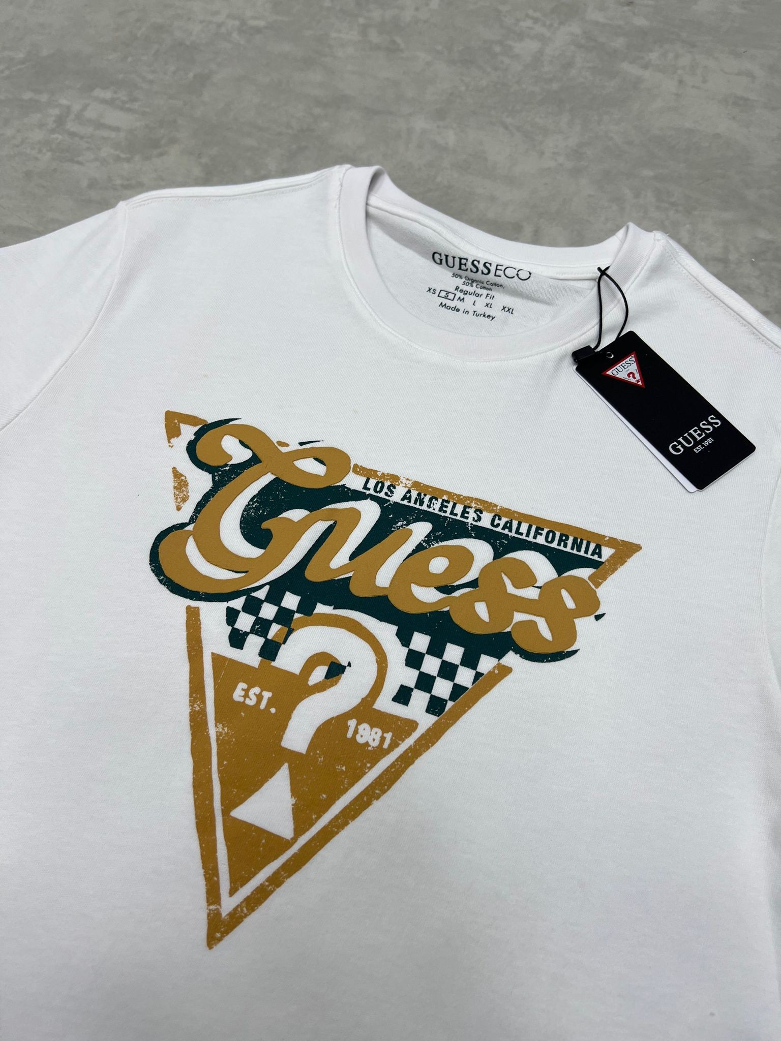 Yeni Sezon Los Angeles Calıfornıa White T-shirt