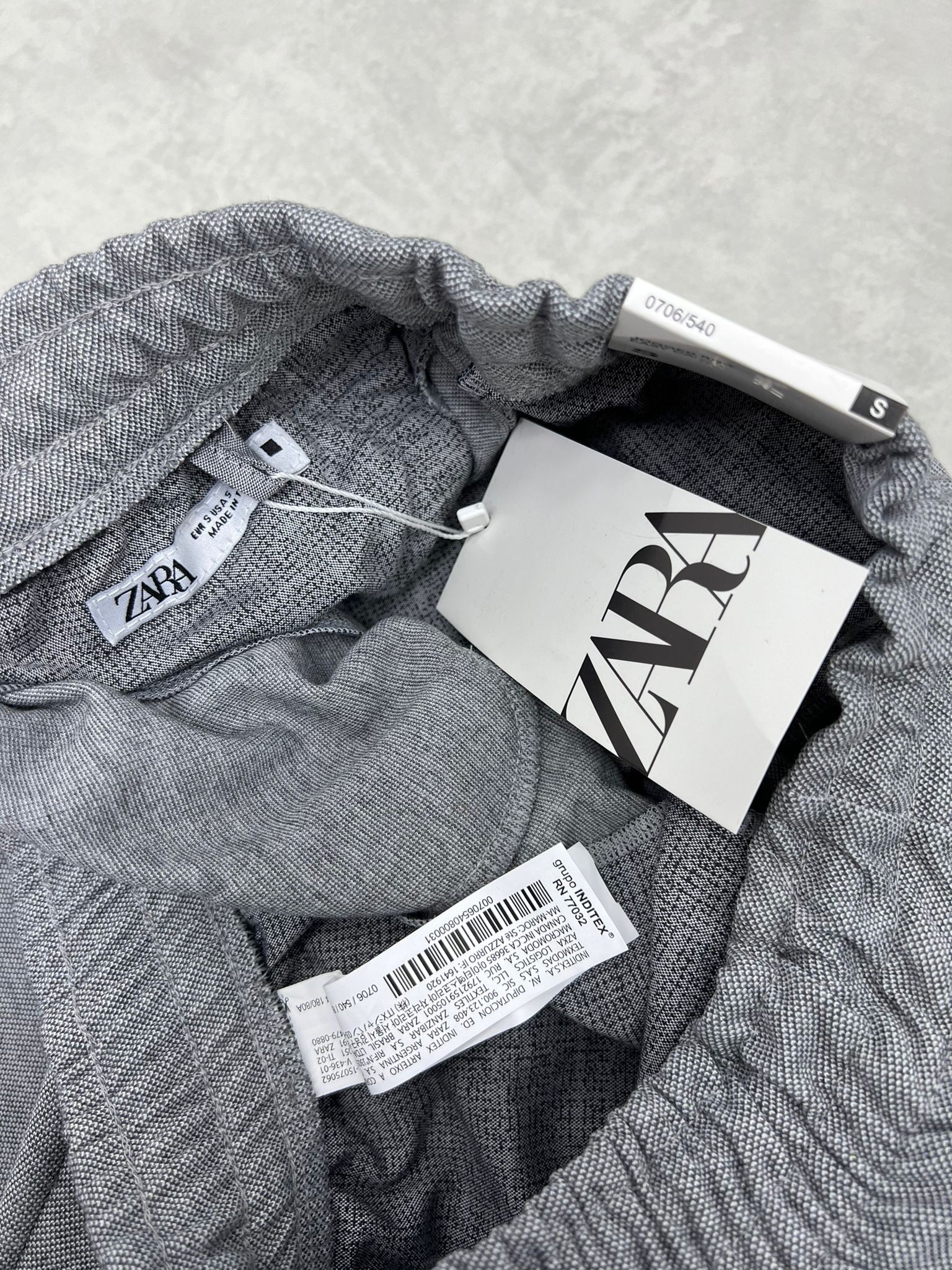 Mevsimlik Örgü Kumaş Spor Gray Pantalon