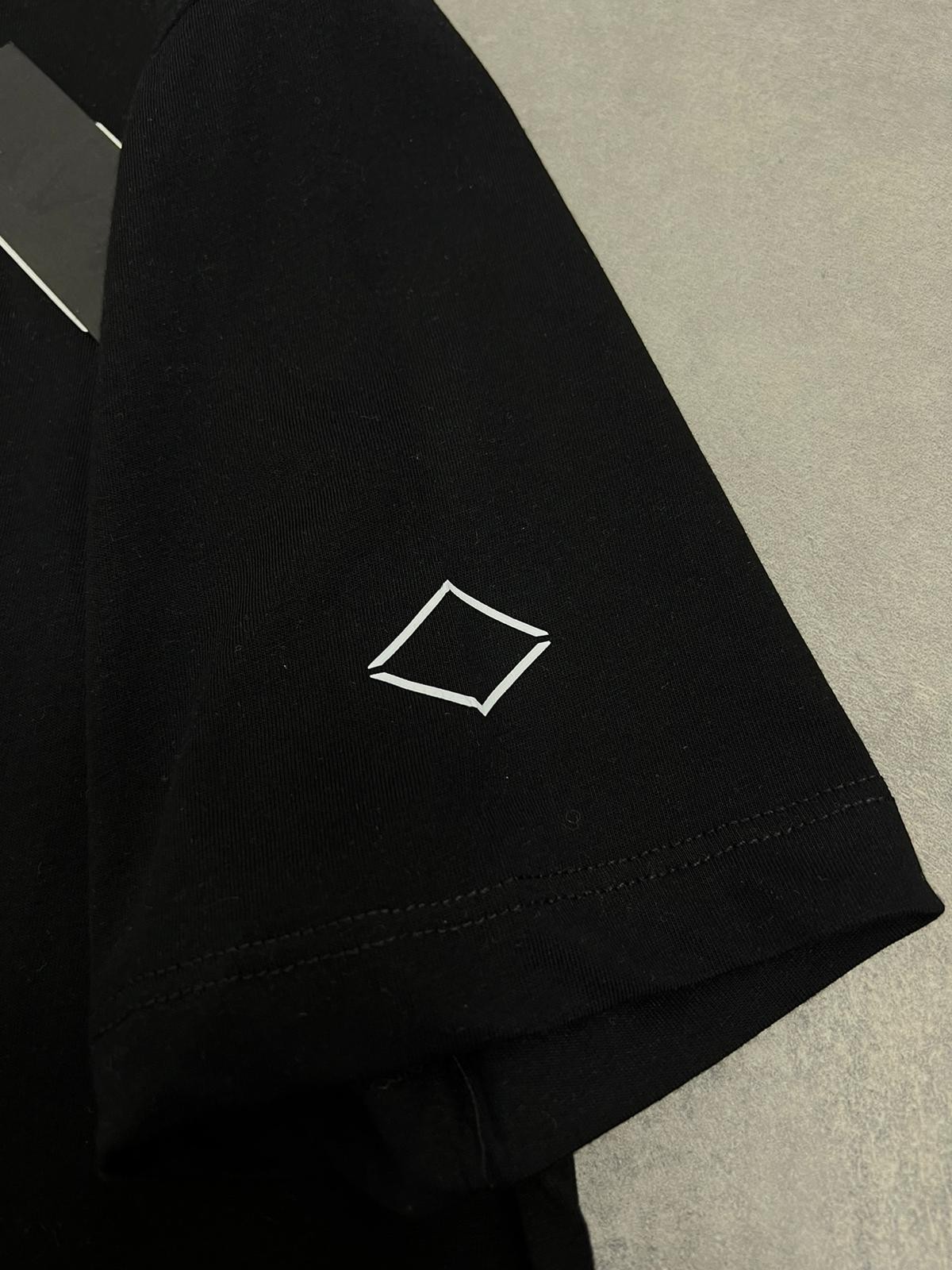 Yeni Sezon Mid Icon Logo Black T-shirt