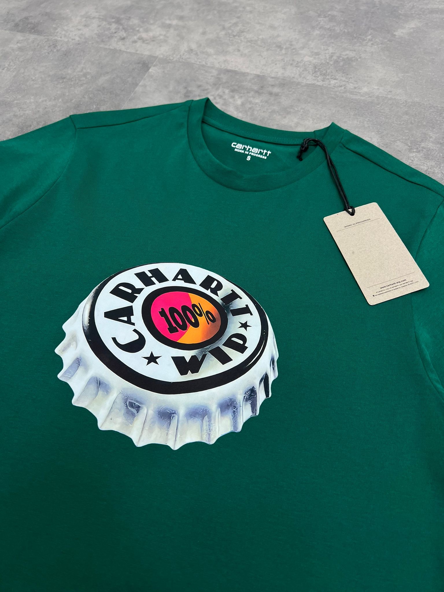 Yeni Sezon Soda Cap Mid Icon Logo Green T-shirt