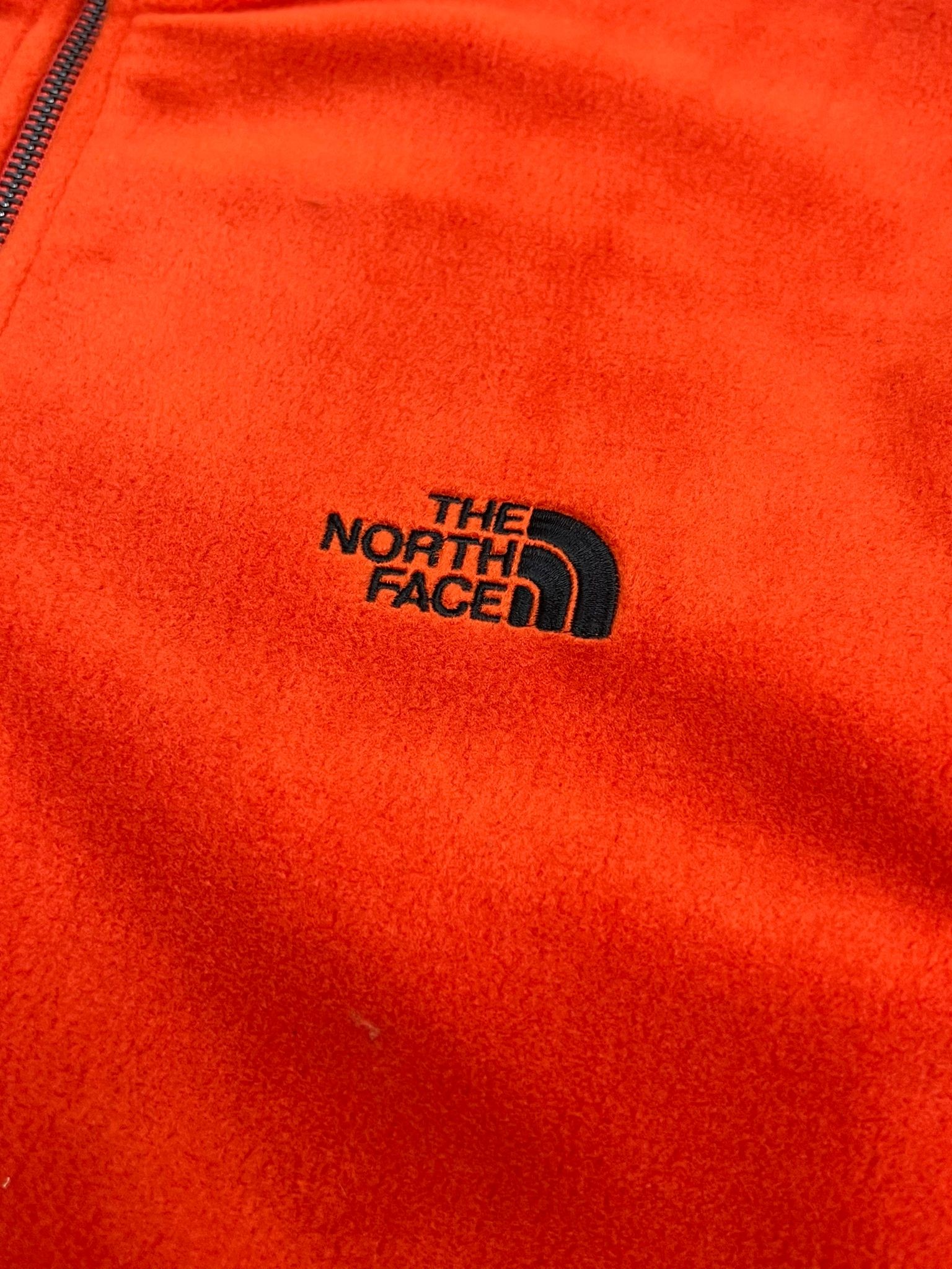 Yarım Fermuarlı Mini Logo Orange Polar