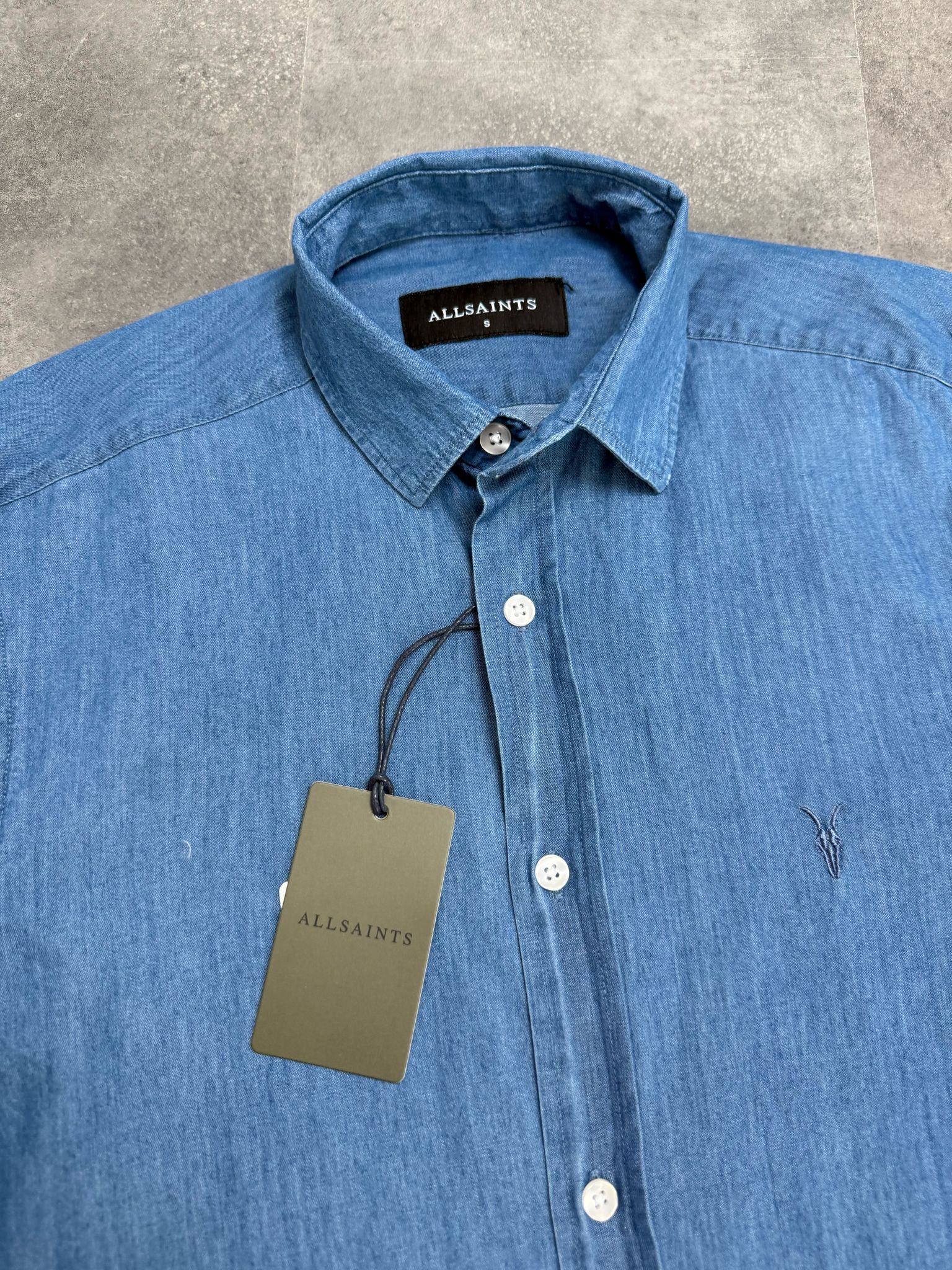 Yeni Sezon Yazlık Kot Pamuk Basic Gömlek