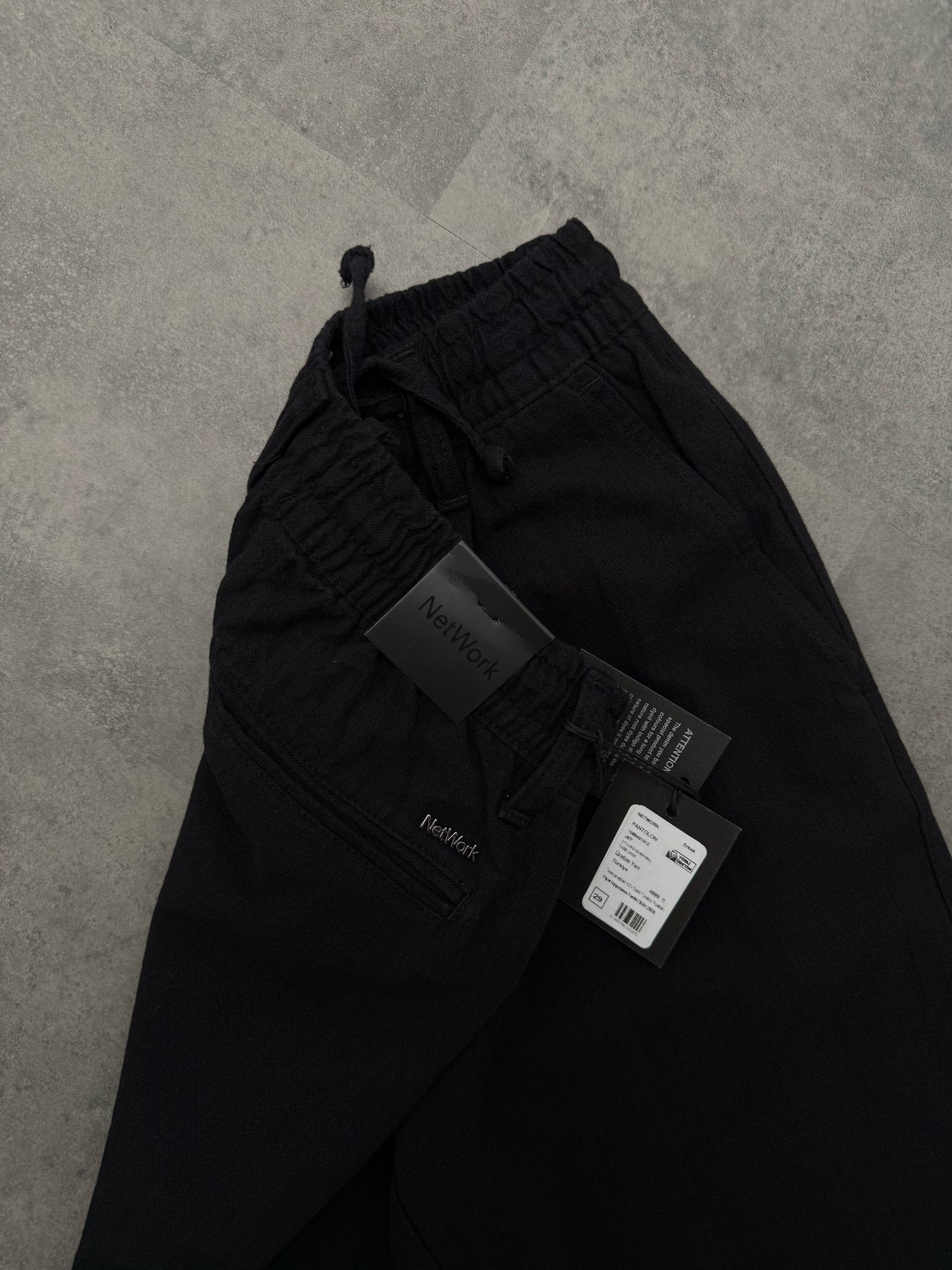 Yeni Sezon Classic Keten Pantalon