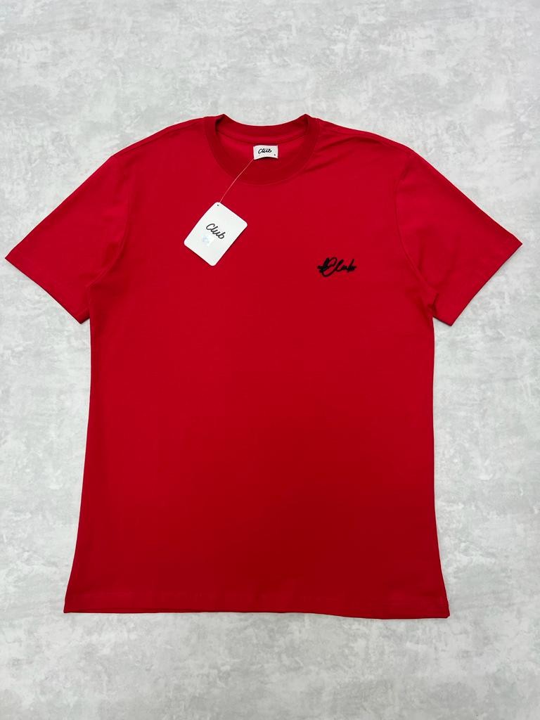 Classic Mini Logo Red Basic T-shirt