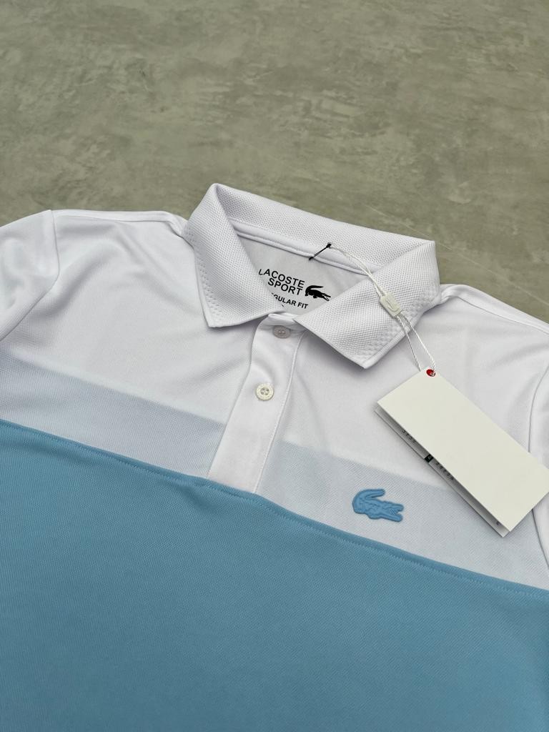 Clima Cool (Nefes Alan) White/Blue T-shirt