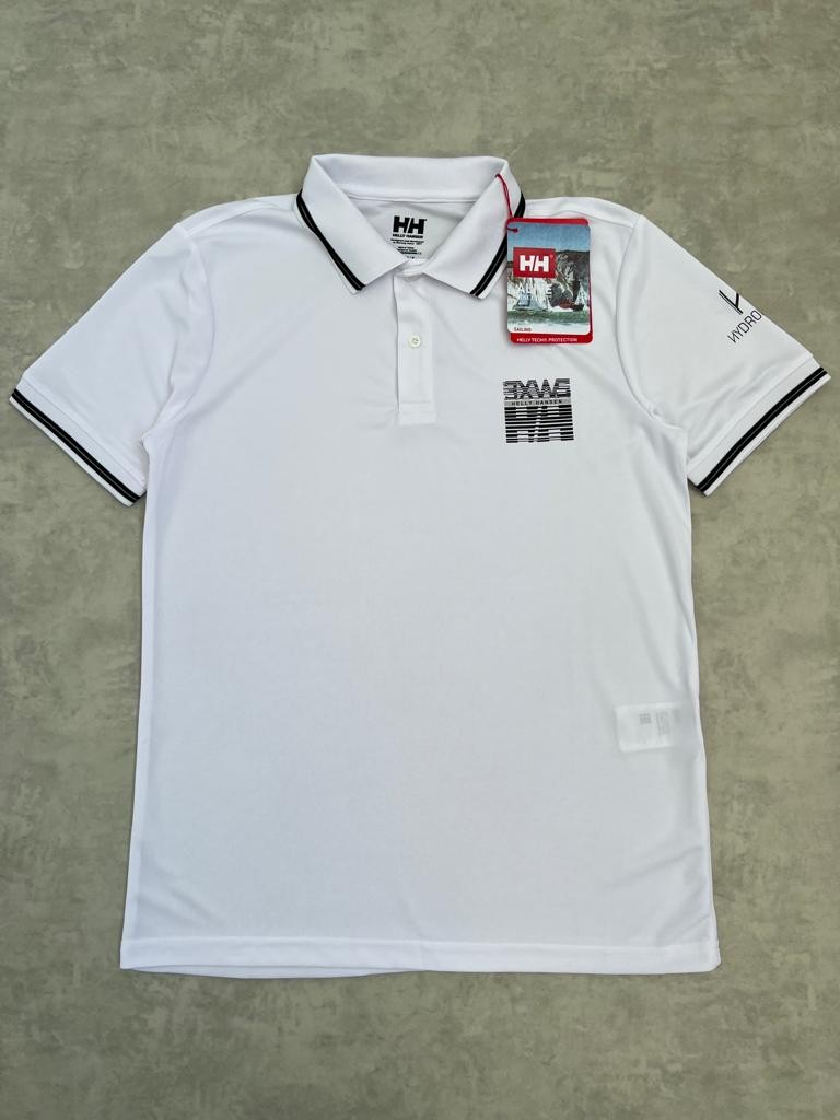 3XW5 HYDROPOWER Clima Cool (Nefes Alan) Polo Yaka White T-shirt
