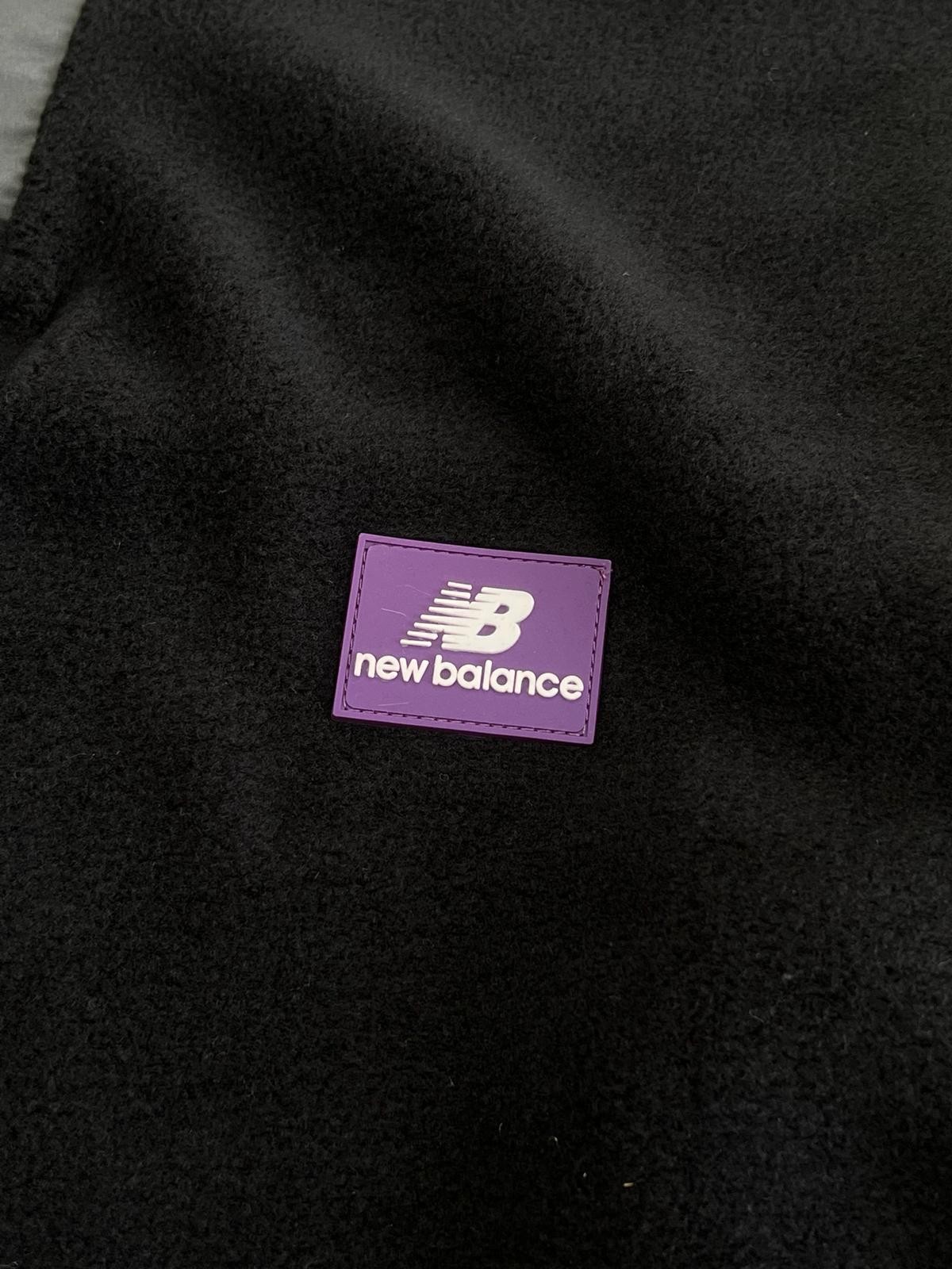 Half Zip Black Polar